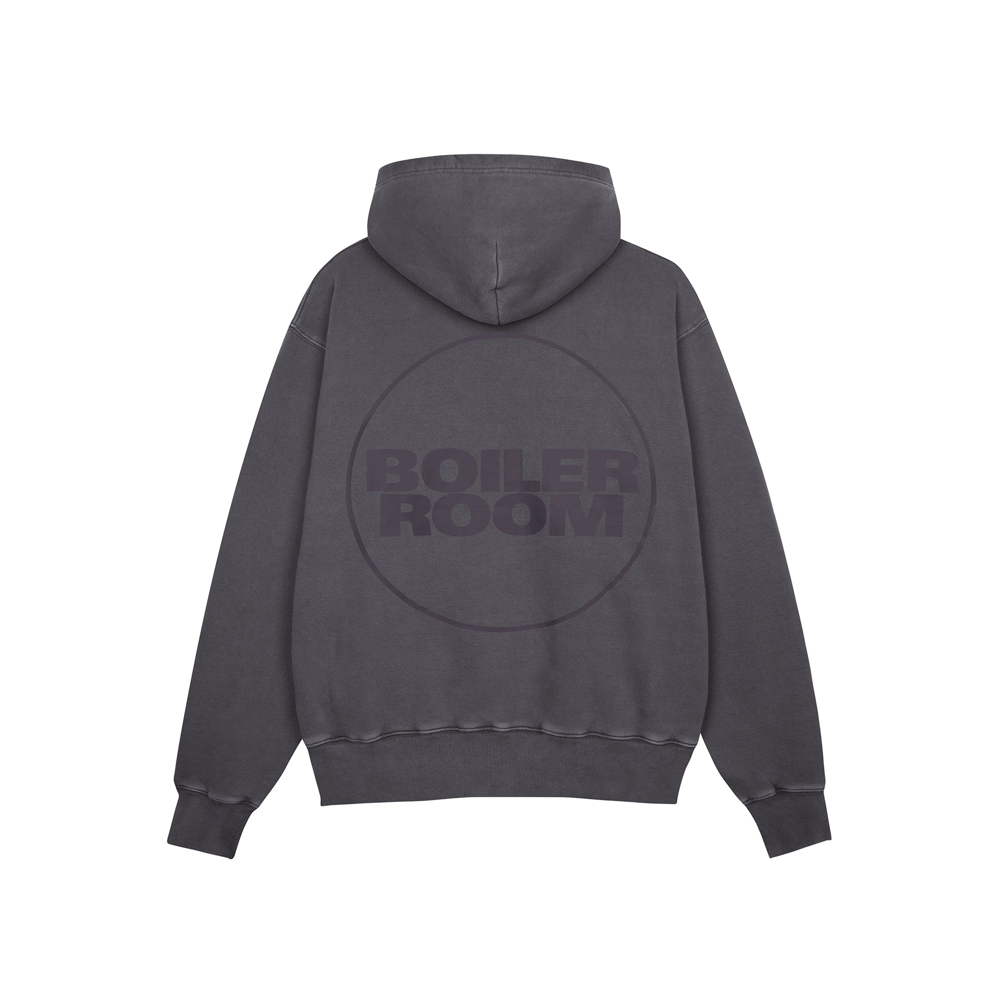 Boiler Room Mens Garment Dye Hoodie