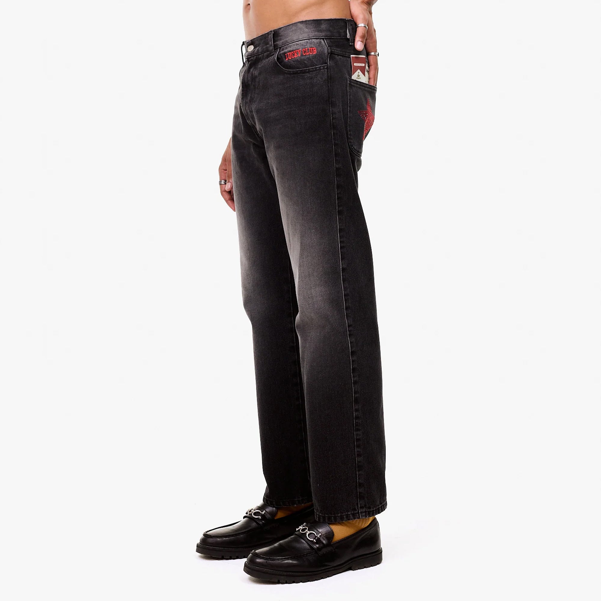 Carne Bollente Mens Lucky Stars & Lucky Strikes Pants