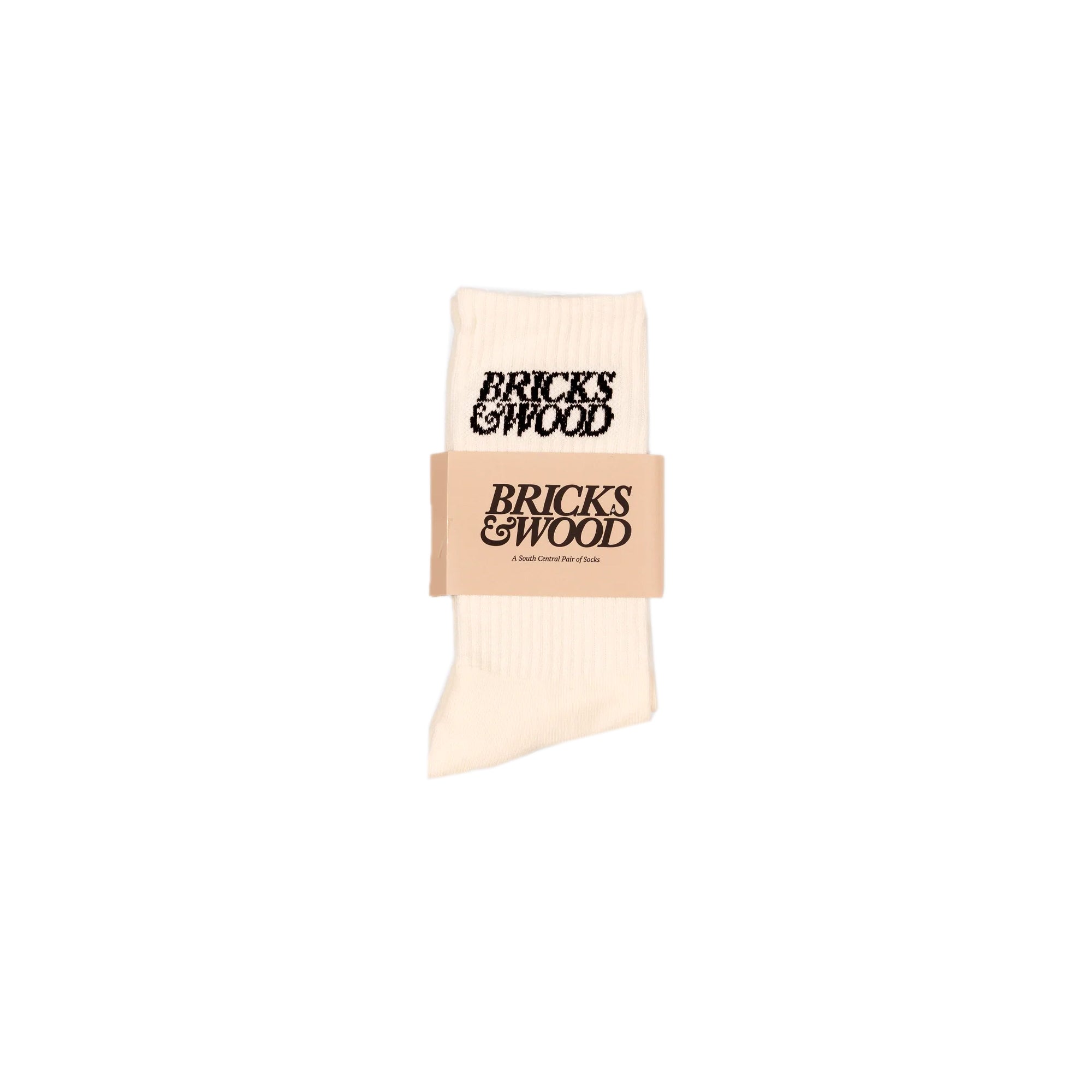 Bricks & Wood Logo Socks