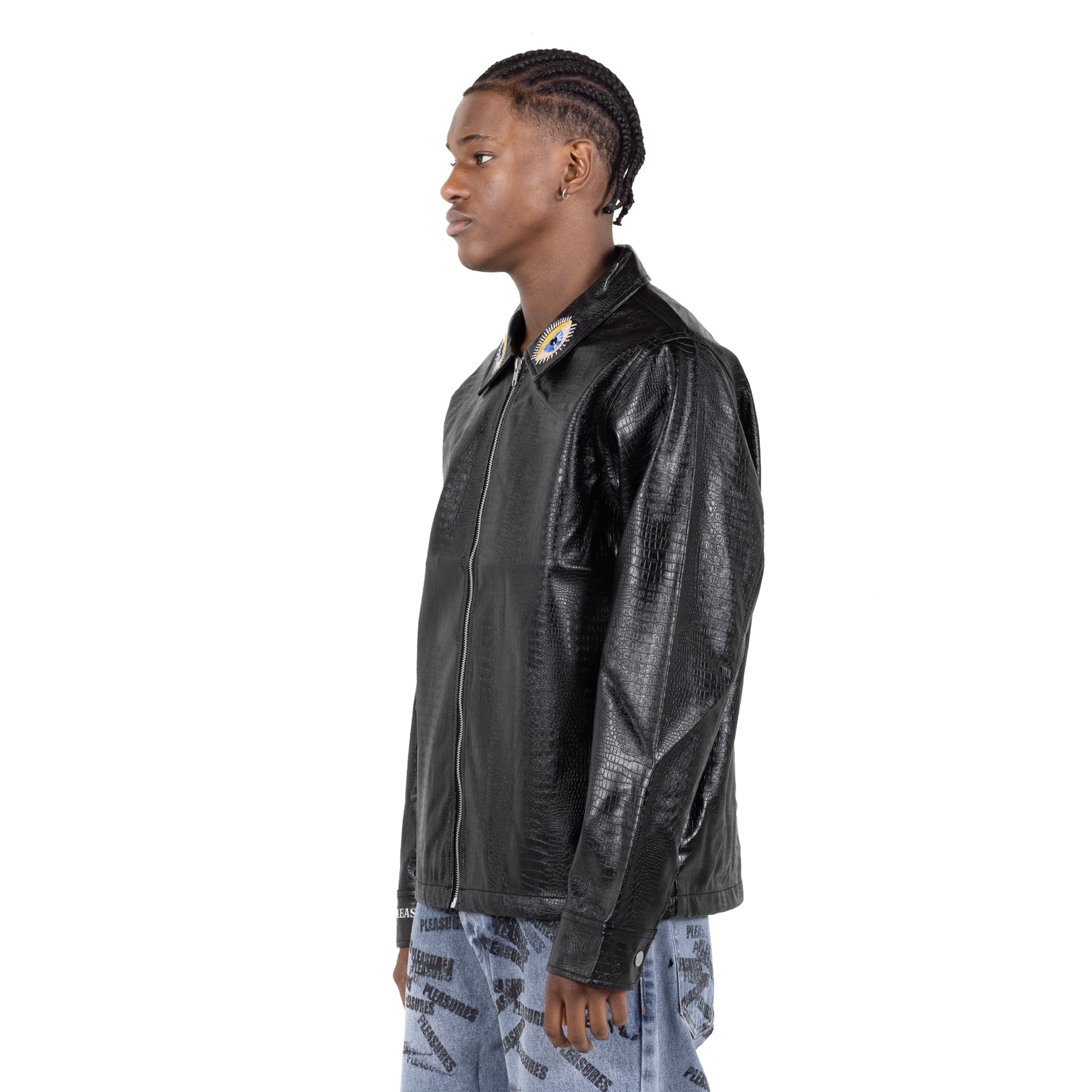 Pleasures Mens Slide Work Jacket