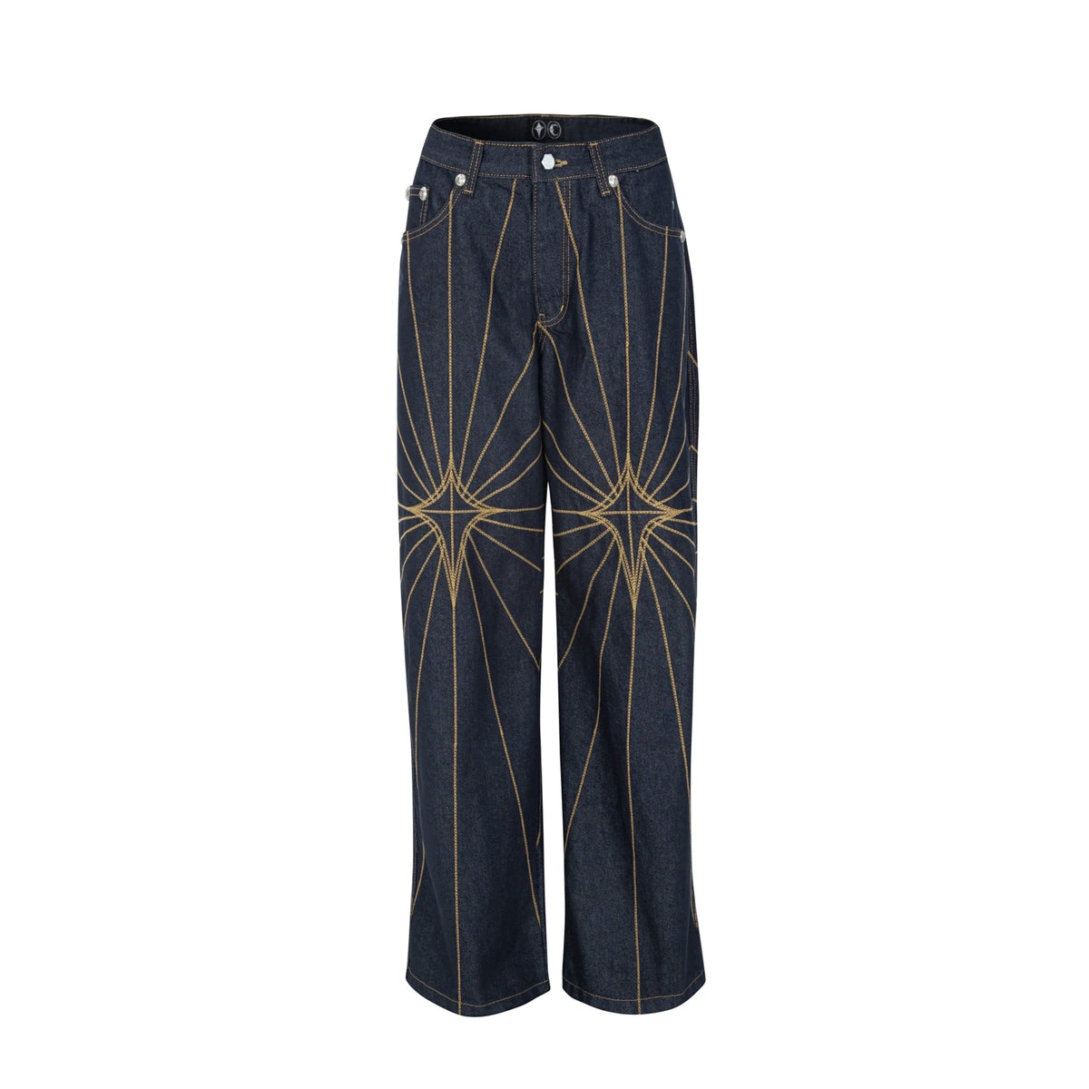 Thug Club Mens TC Rise Denim Emb Pants