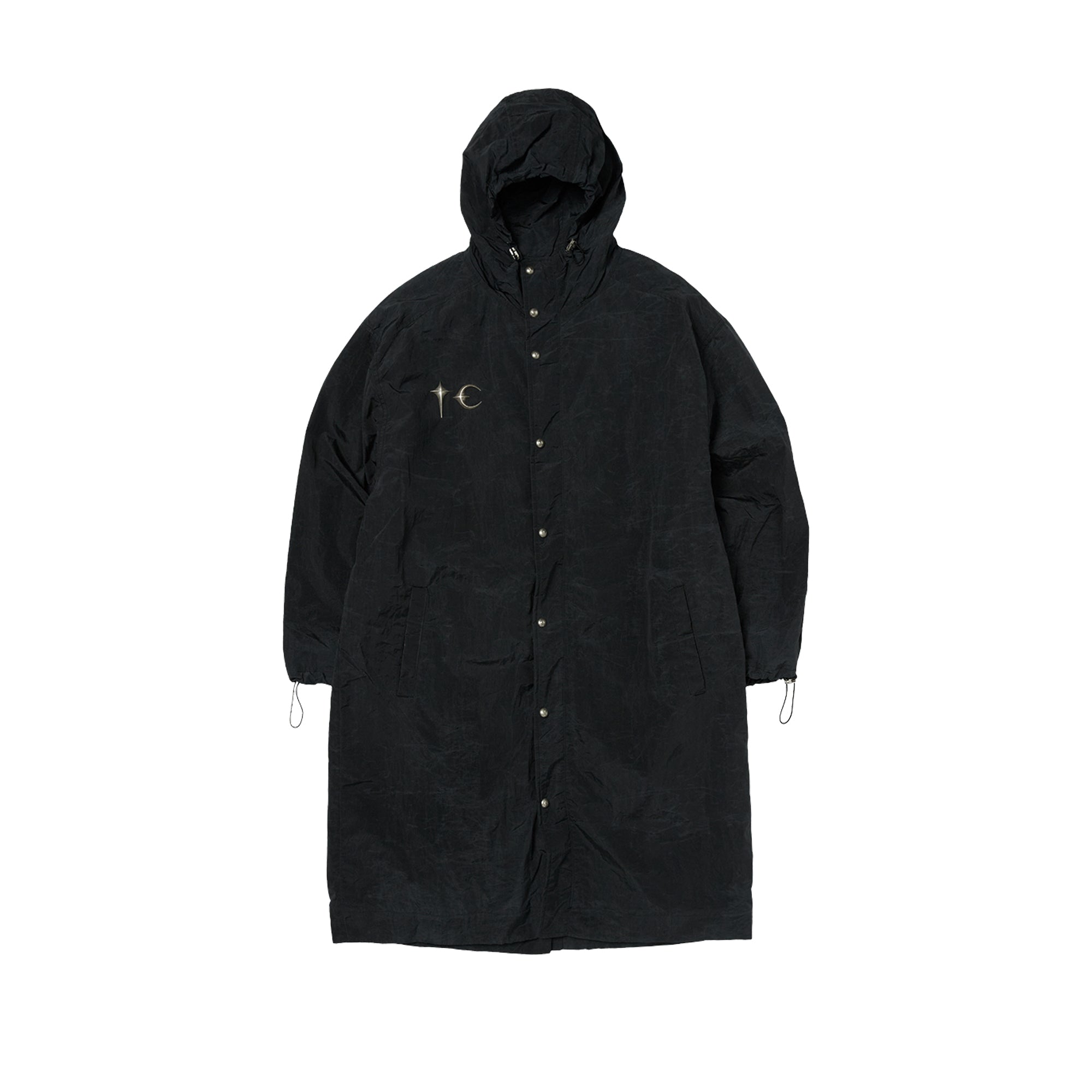 Thug Club Mens Scarred Double Sheltering Poncho Jacket