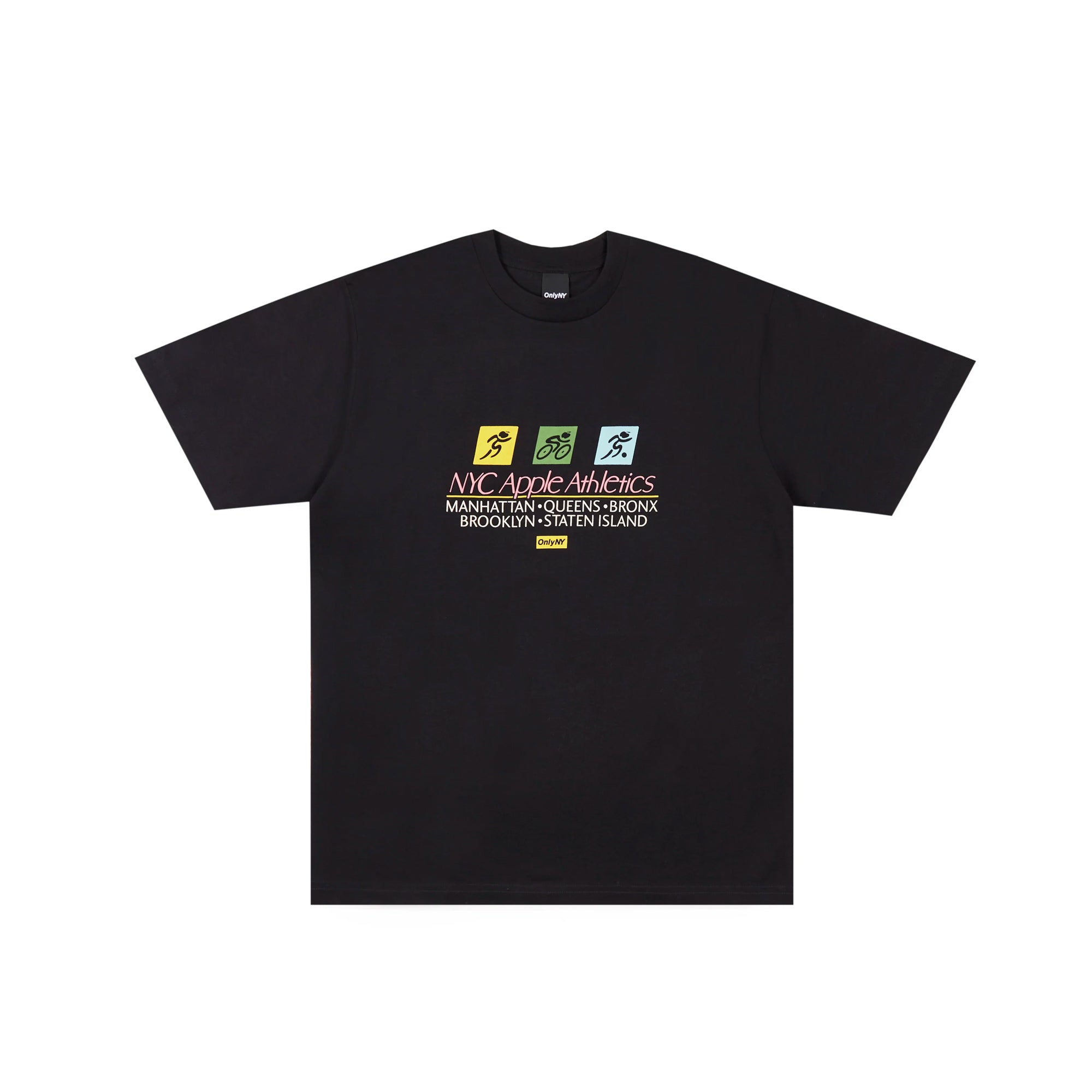 Only NY Mens Apple Athletics SS Tee