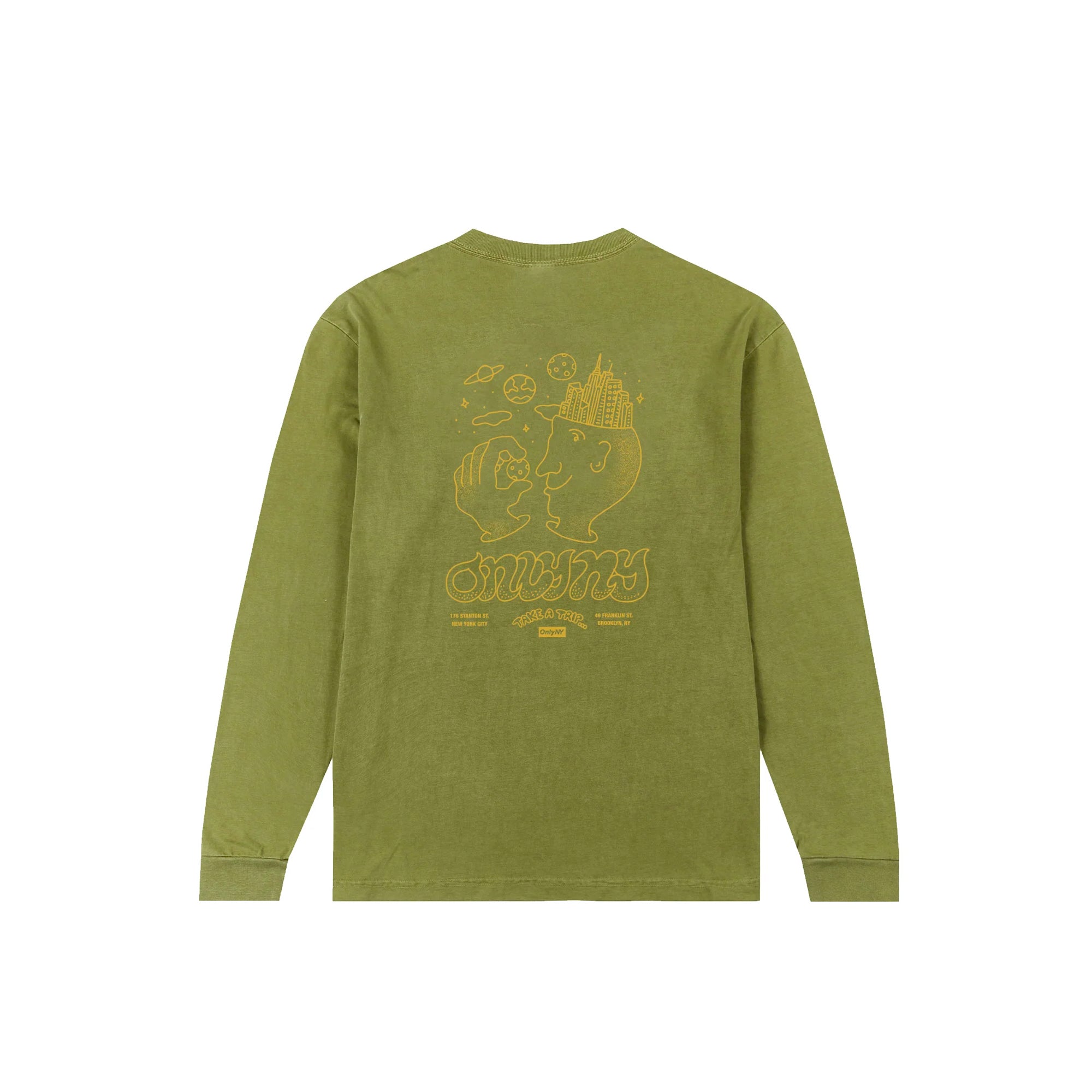 Only NY Mens Astral Trip LS Tee