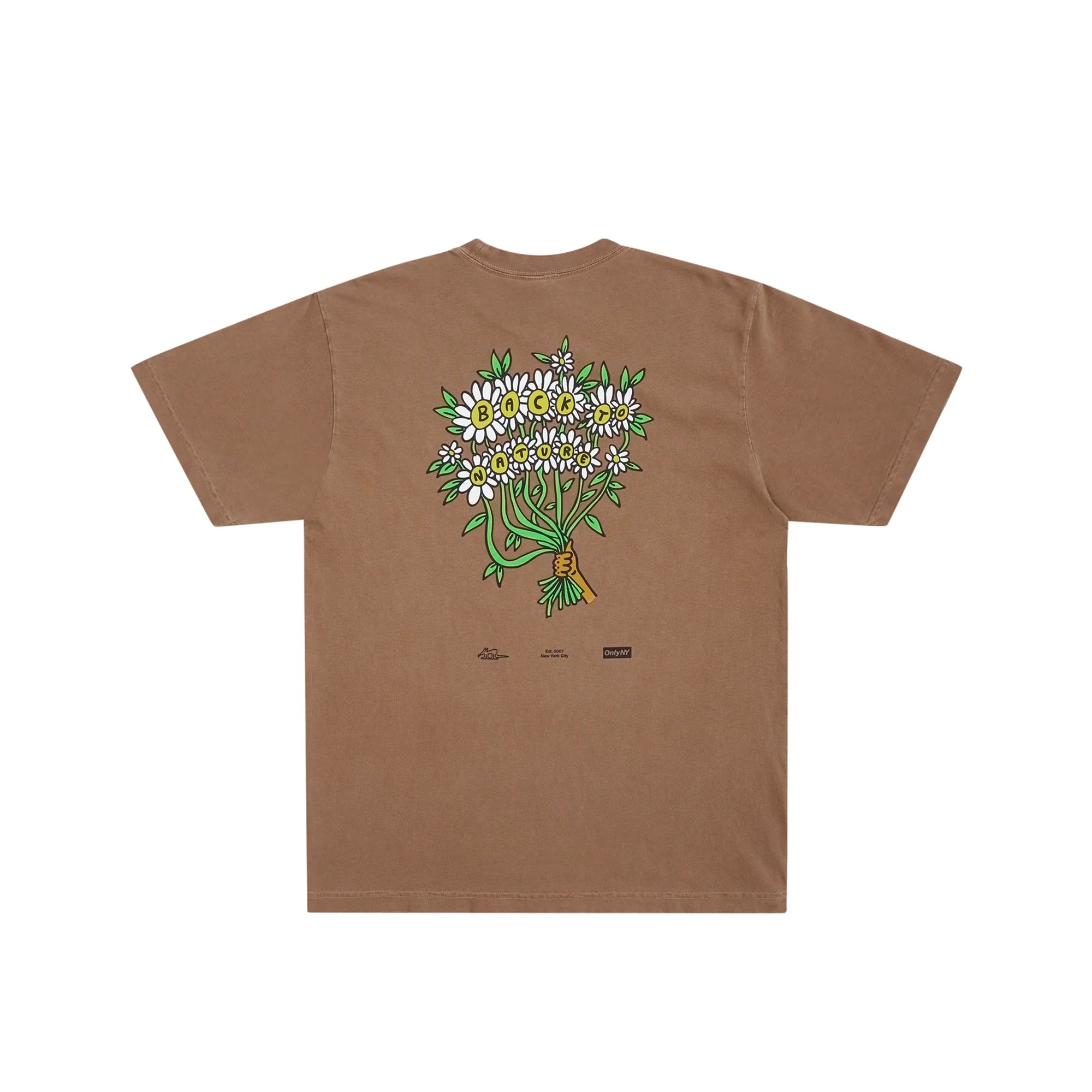 Only NY Mens Back To Nature SS Tee