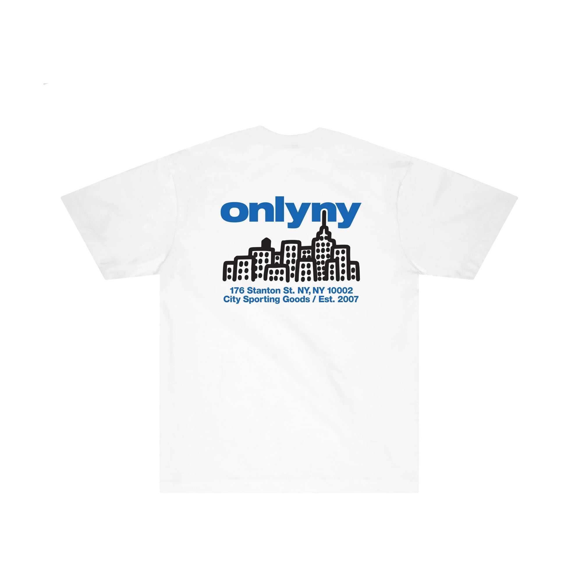Only NY Mens Skyline Directory Tee