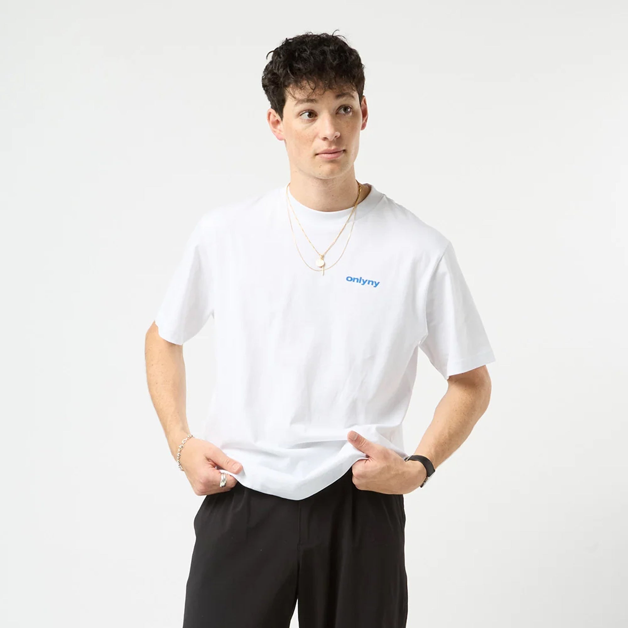 Only NY Mens Skyline Directory Tee