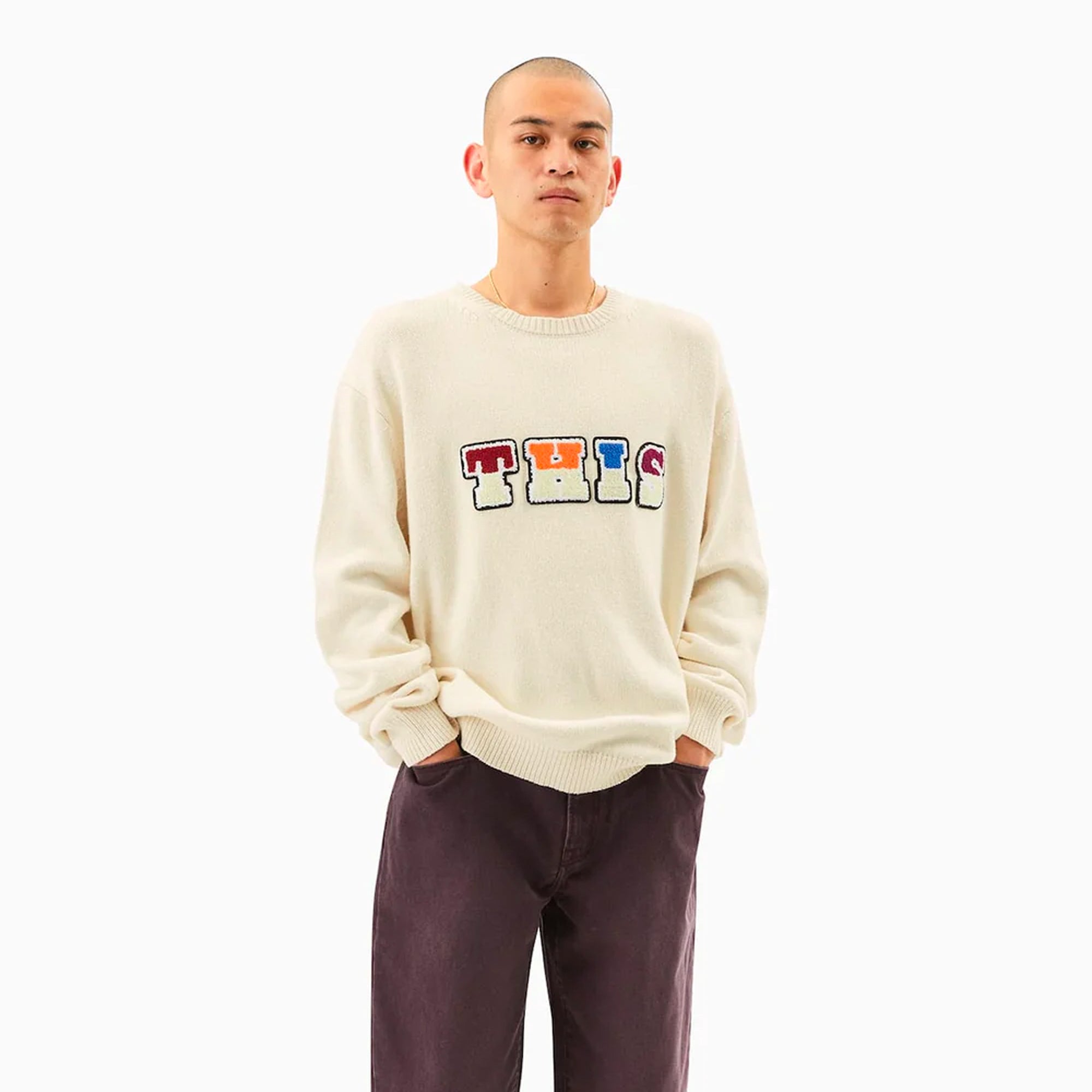Thisisneverthat Mens Knit Sweater
