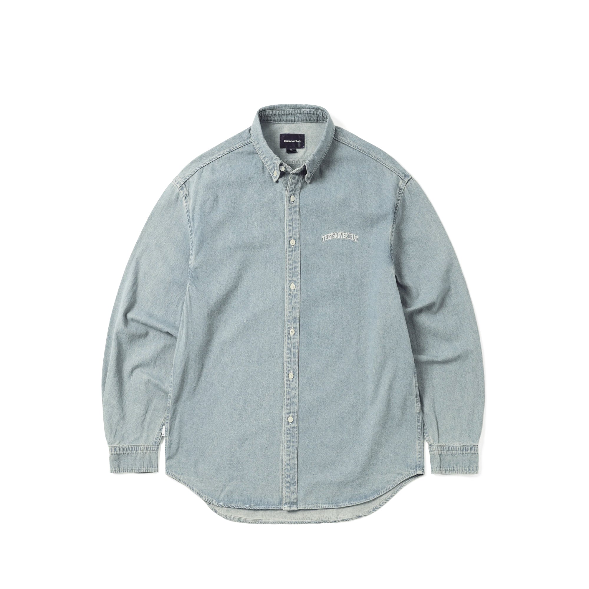 Thisisneverthat Mens Washed Denim Shirt
