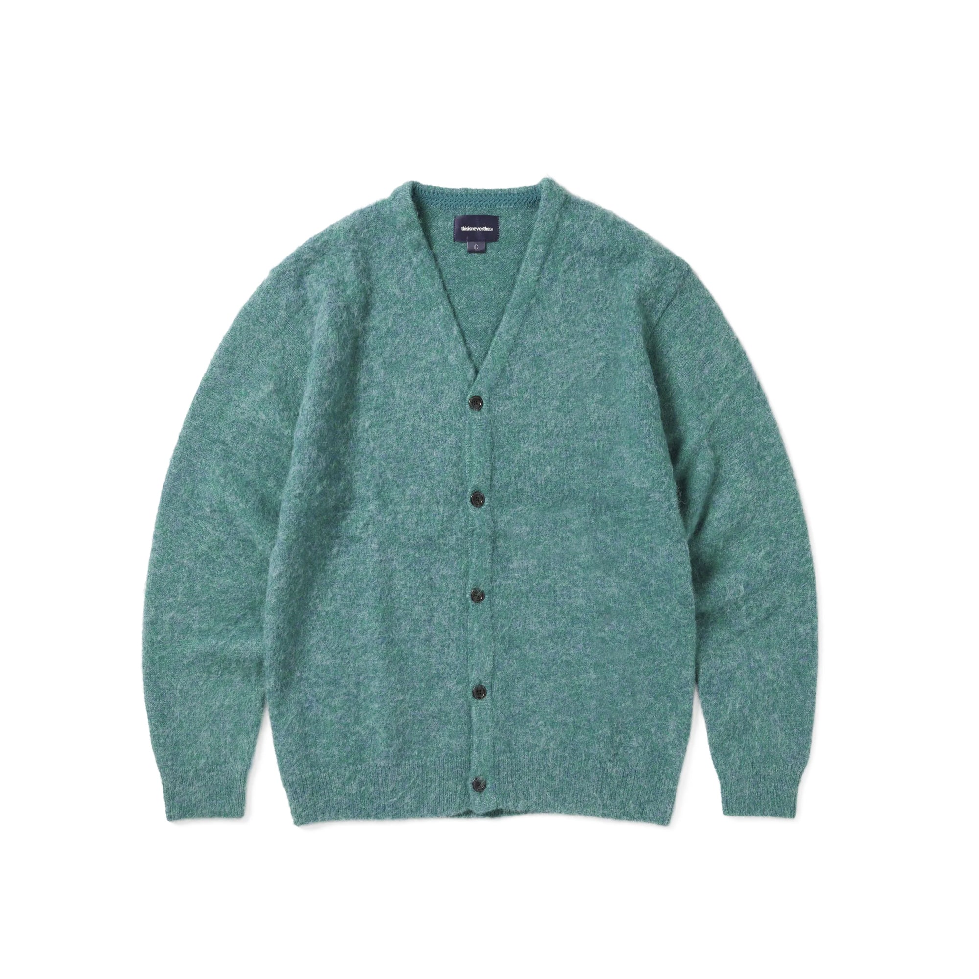 Thisisneverthat Mens Hairy Knit Cardigan