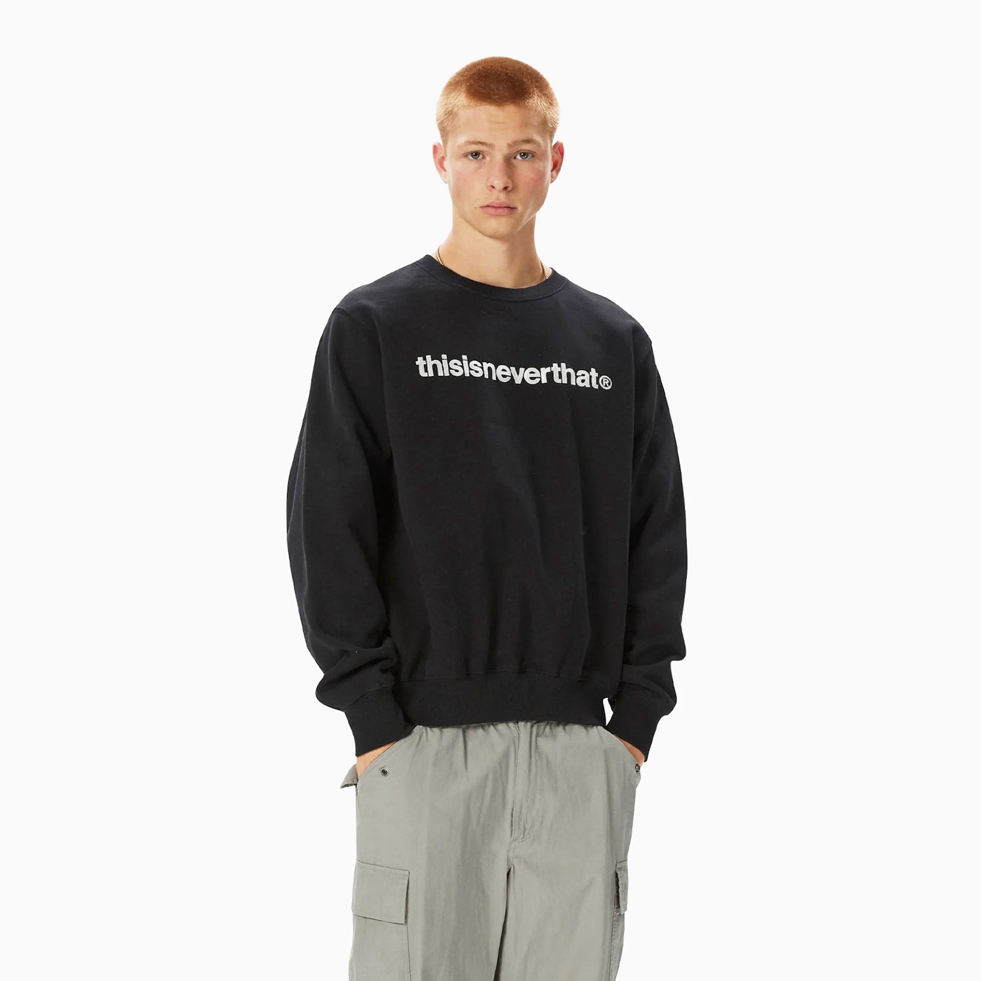 Thisisneverthat Mens T-Logo Crewneck