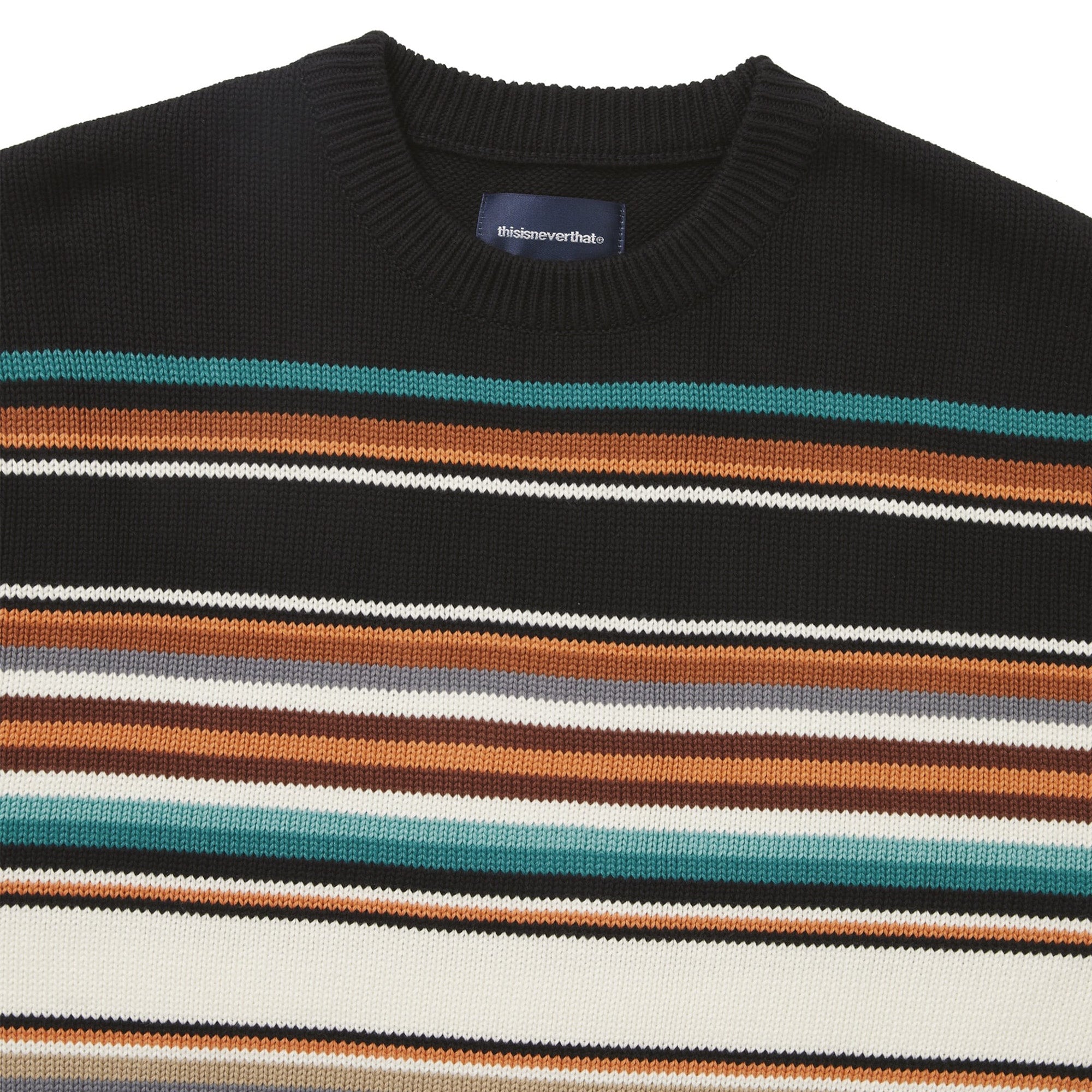 Thisisneverthat Mens Multi Striped Sweater