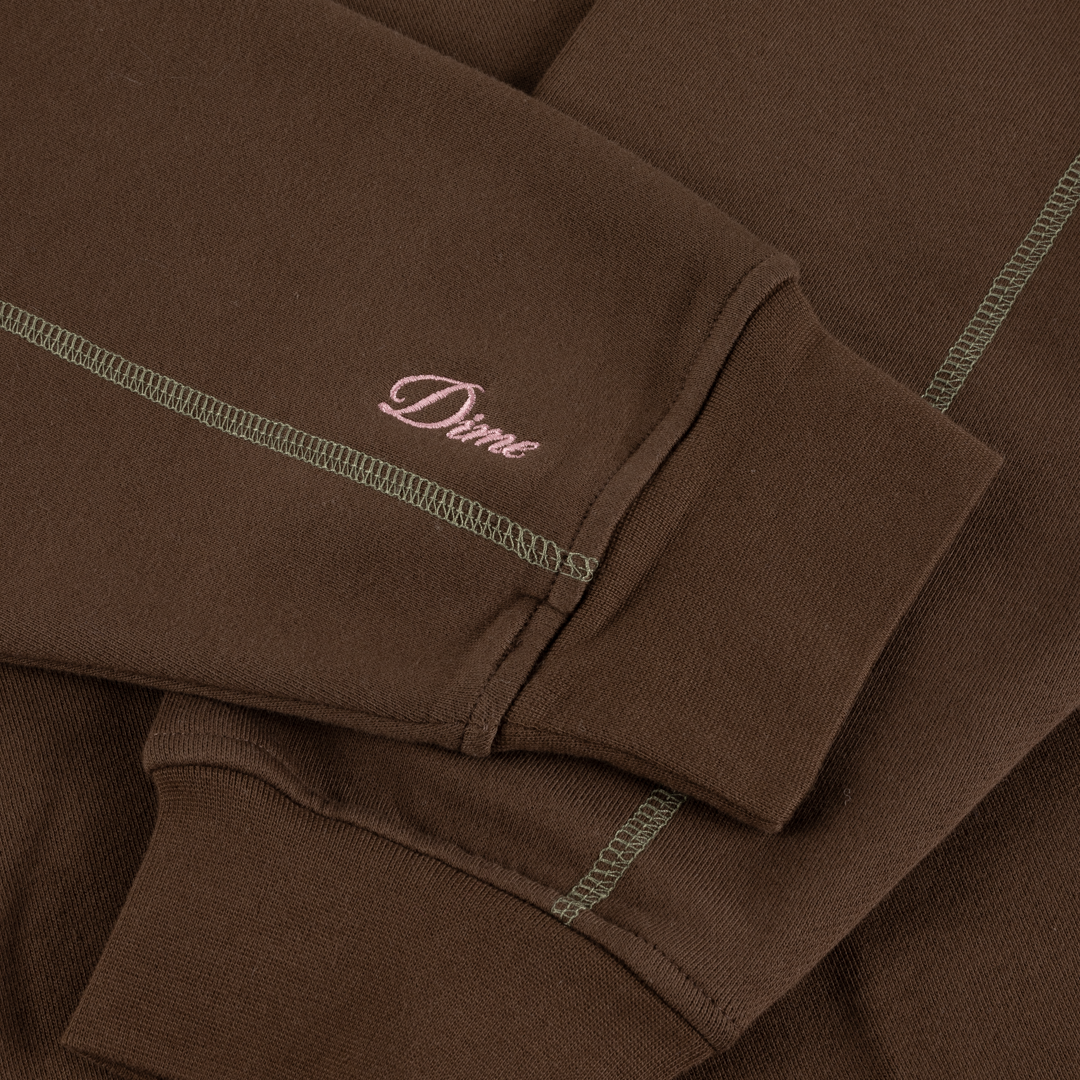 Dime Mens Court Zip Hoodie