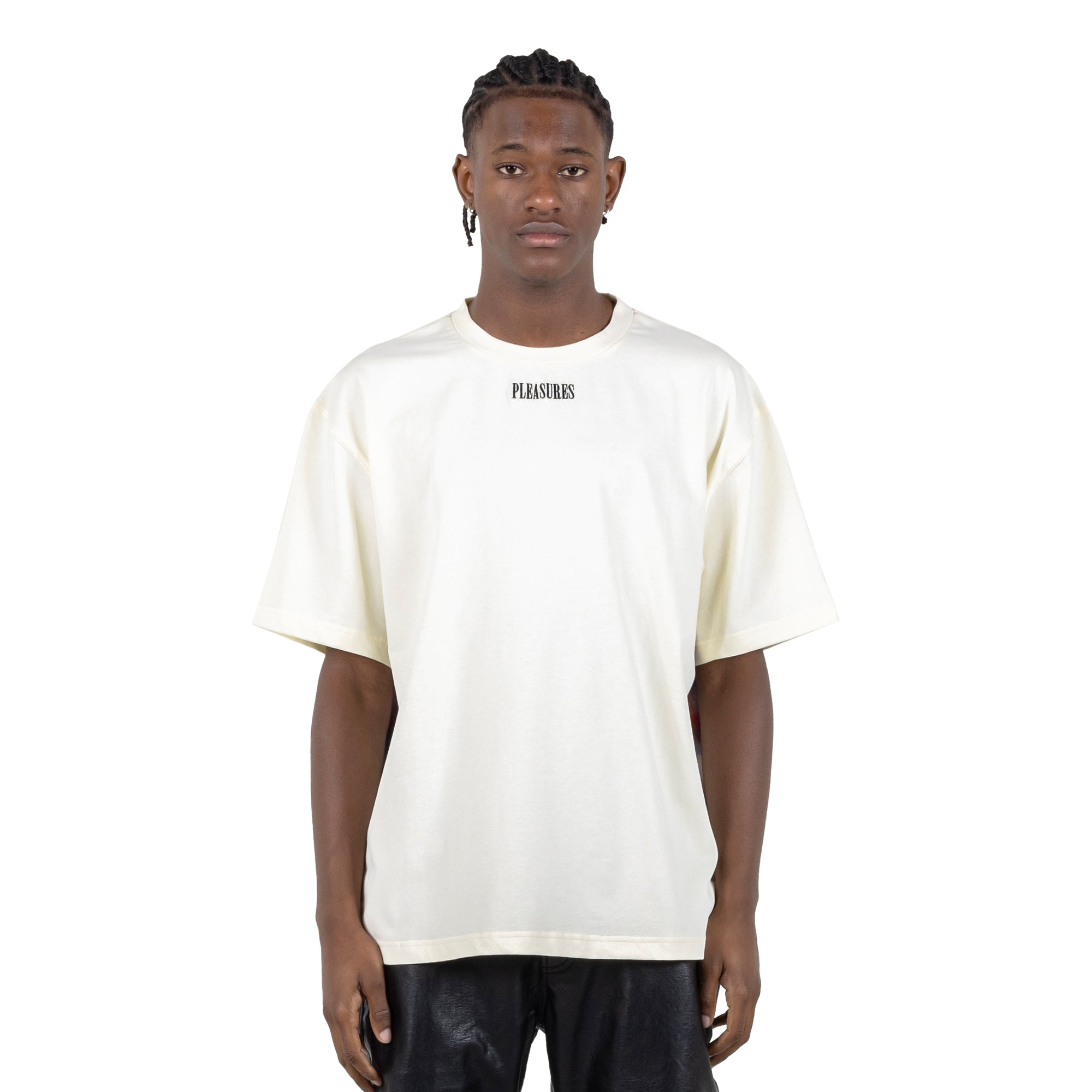 Pleasures Mens Tainted Contrast Heavyweight SS Shirt
