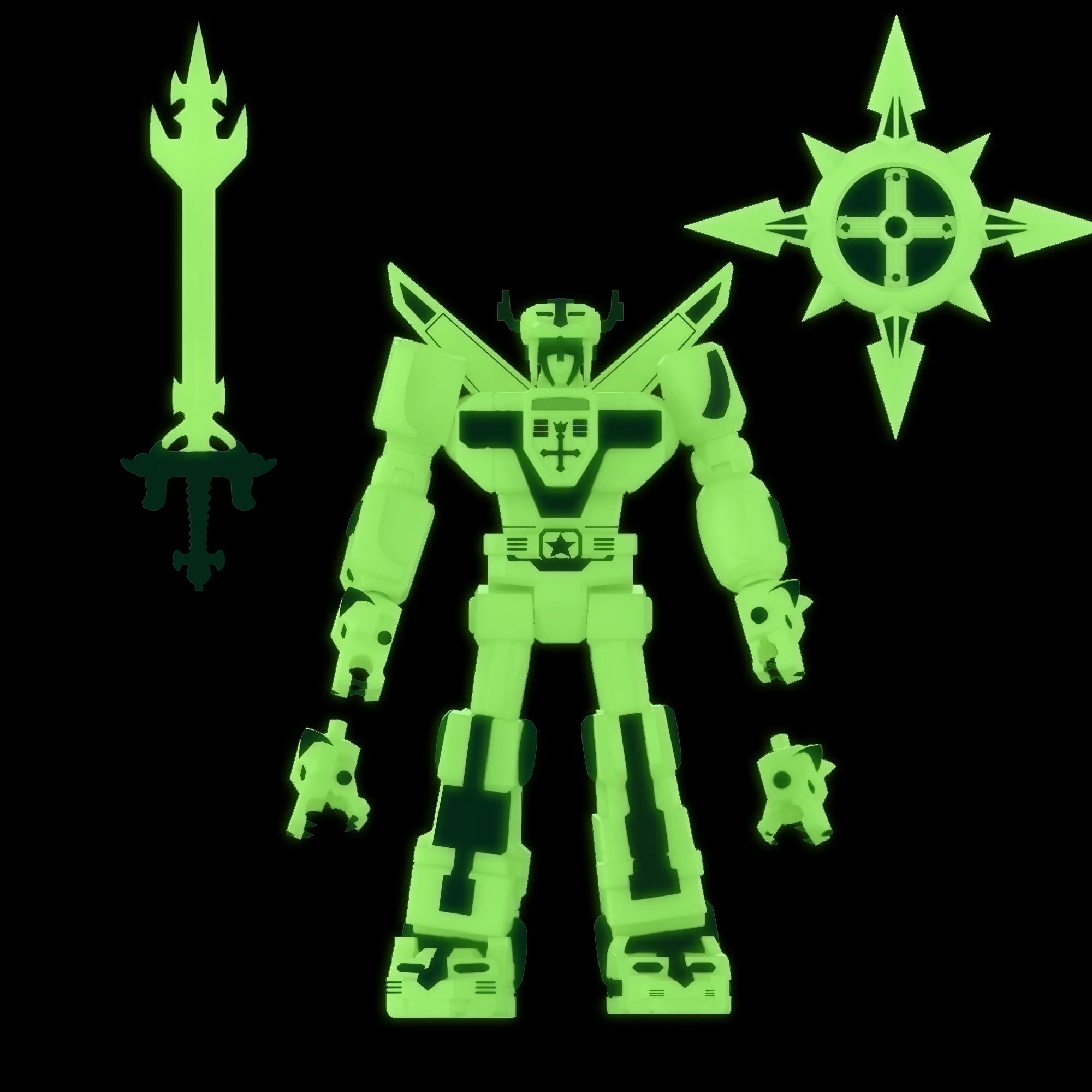 Super7 Voltron Ultimates! - Voltron ( Lightning Glow)