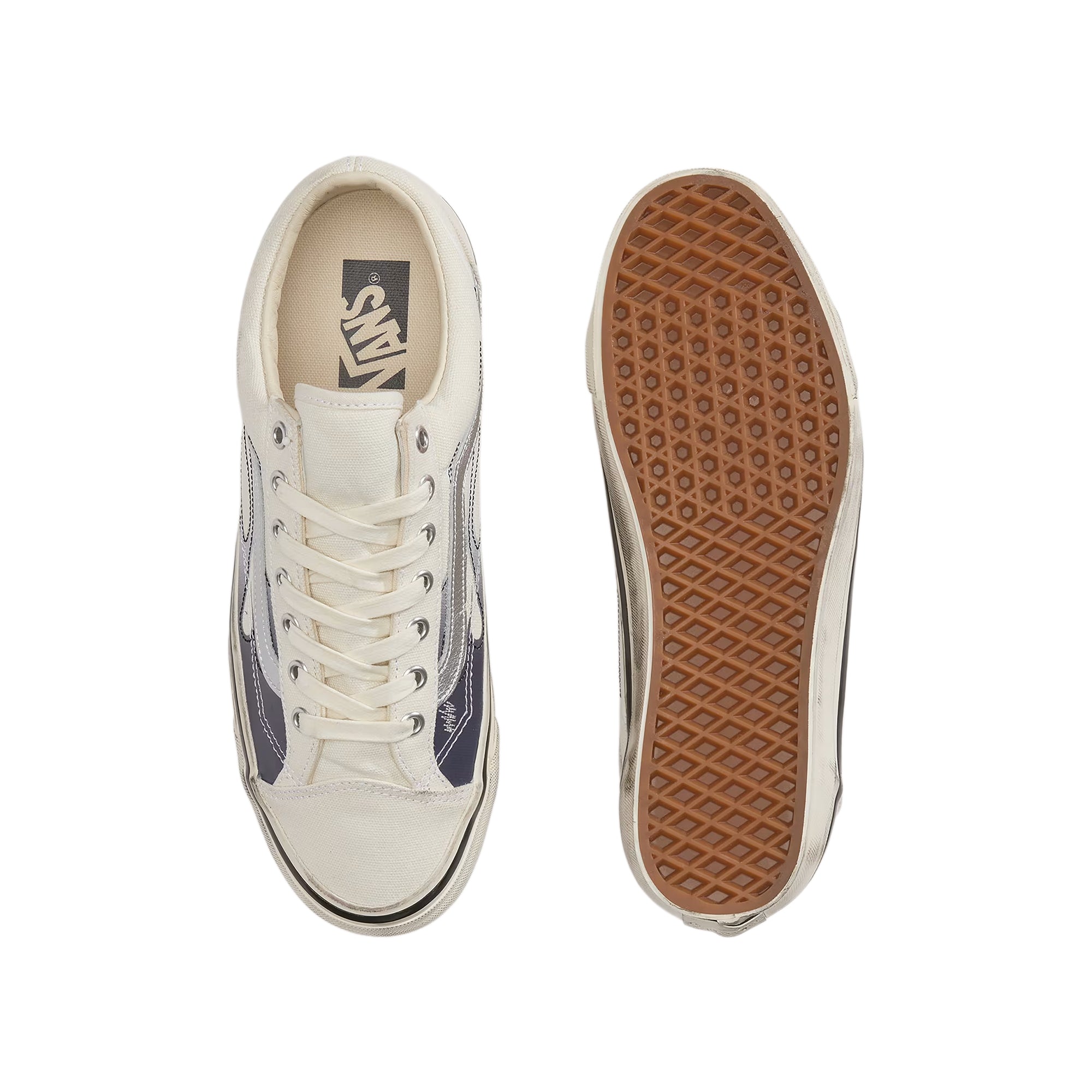 Vans Mens LX Old Skool 36 Archive Flame Shoes