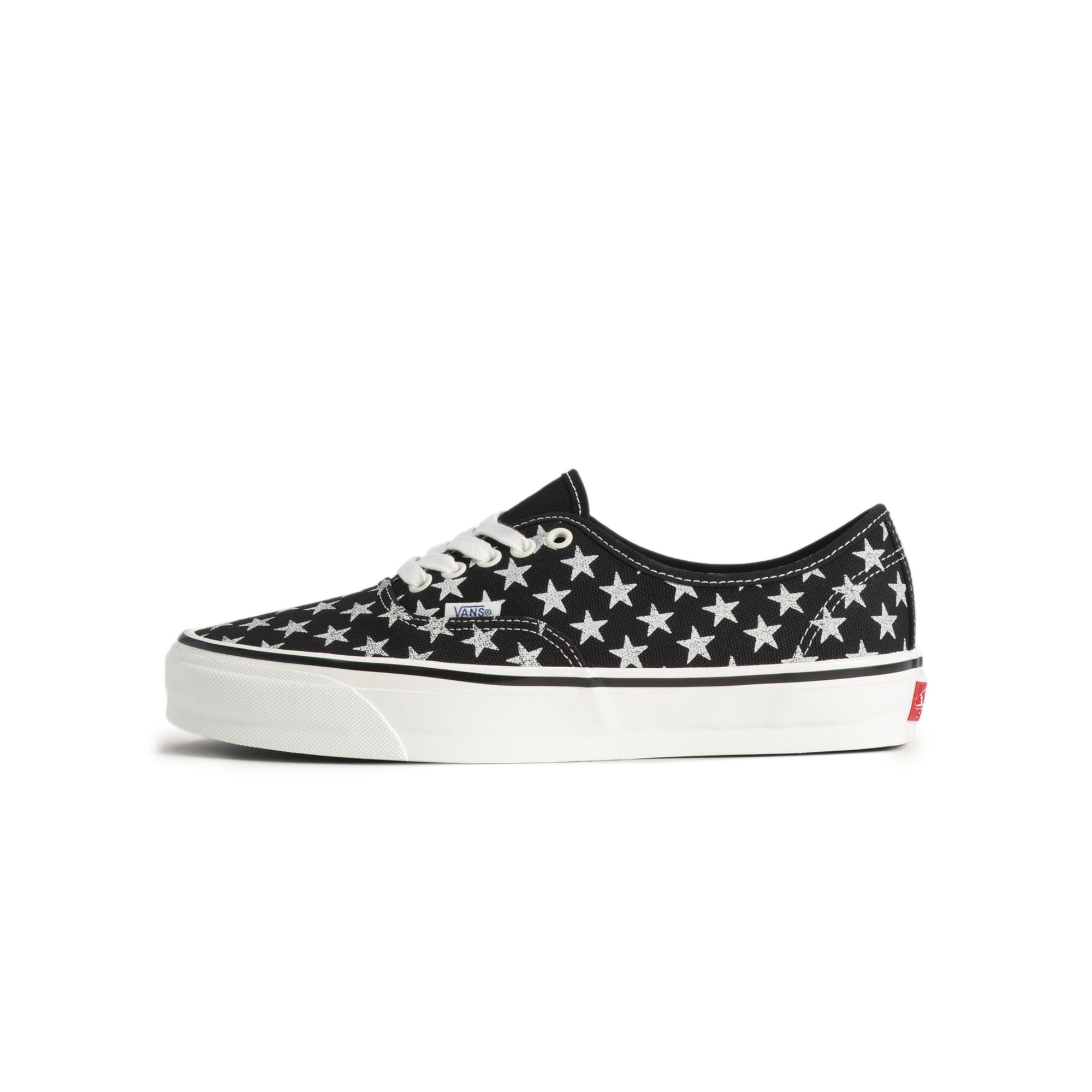 Black / Marshmallow White Sneakers on a white background