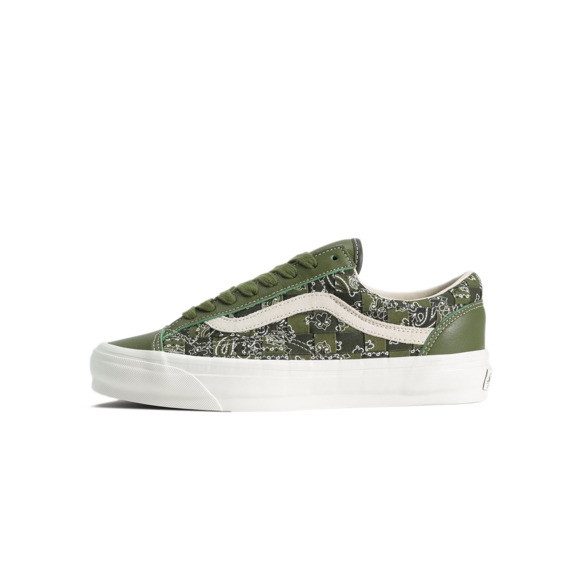 Green Balsam Sneakers on a white background