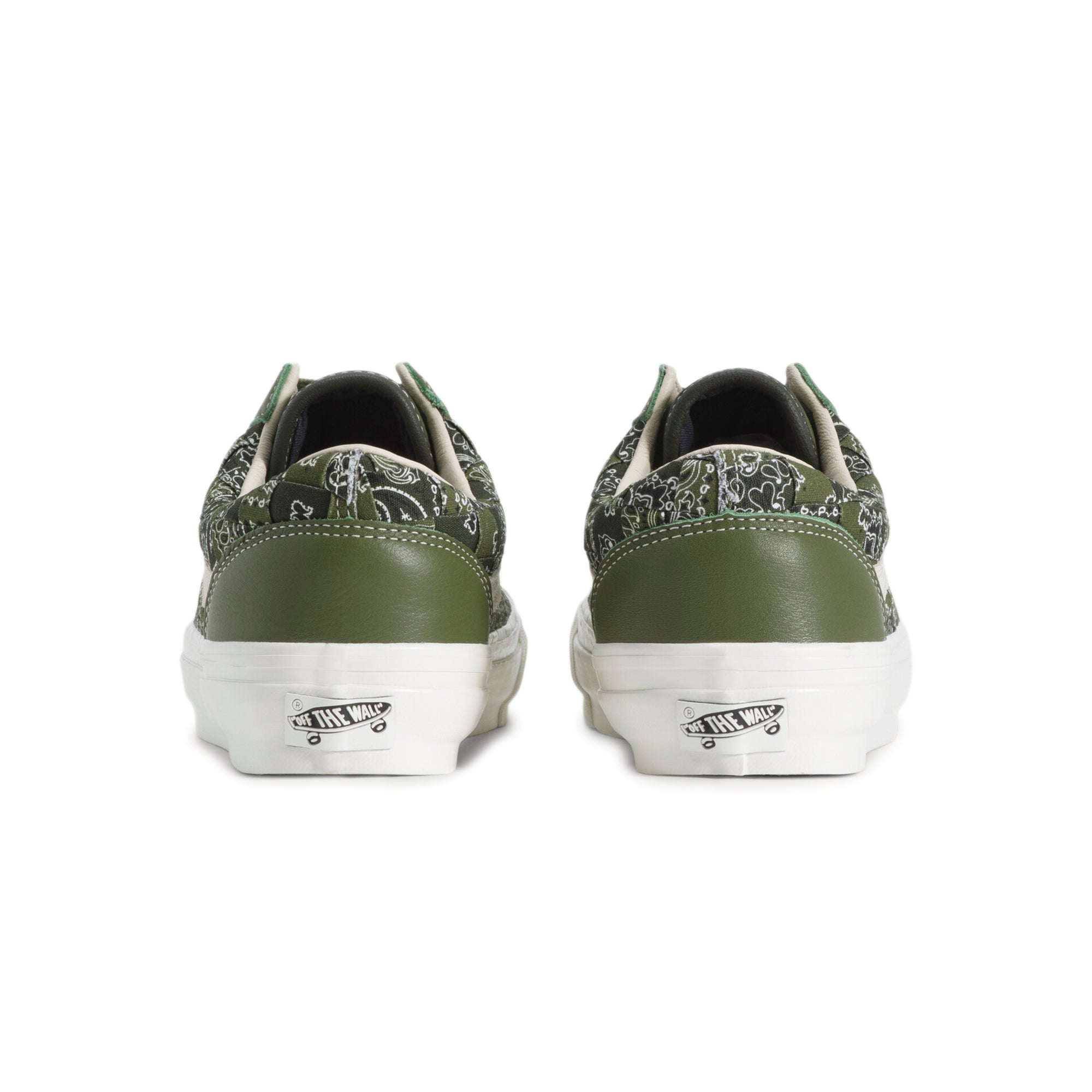 Green Balsam Sneakers on a white background