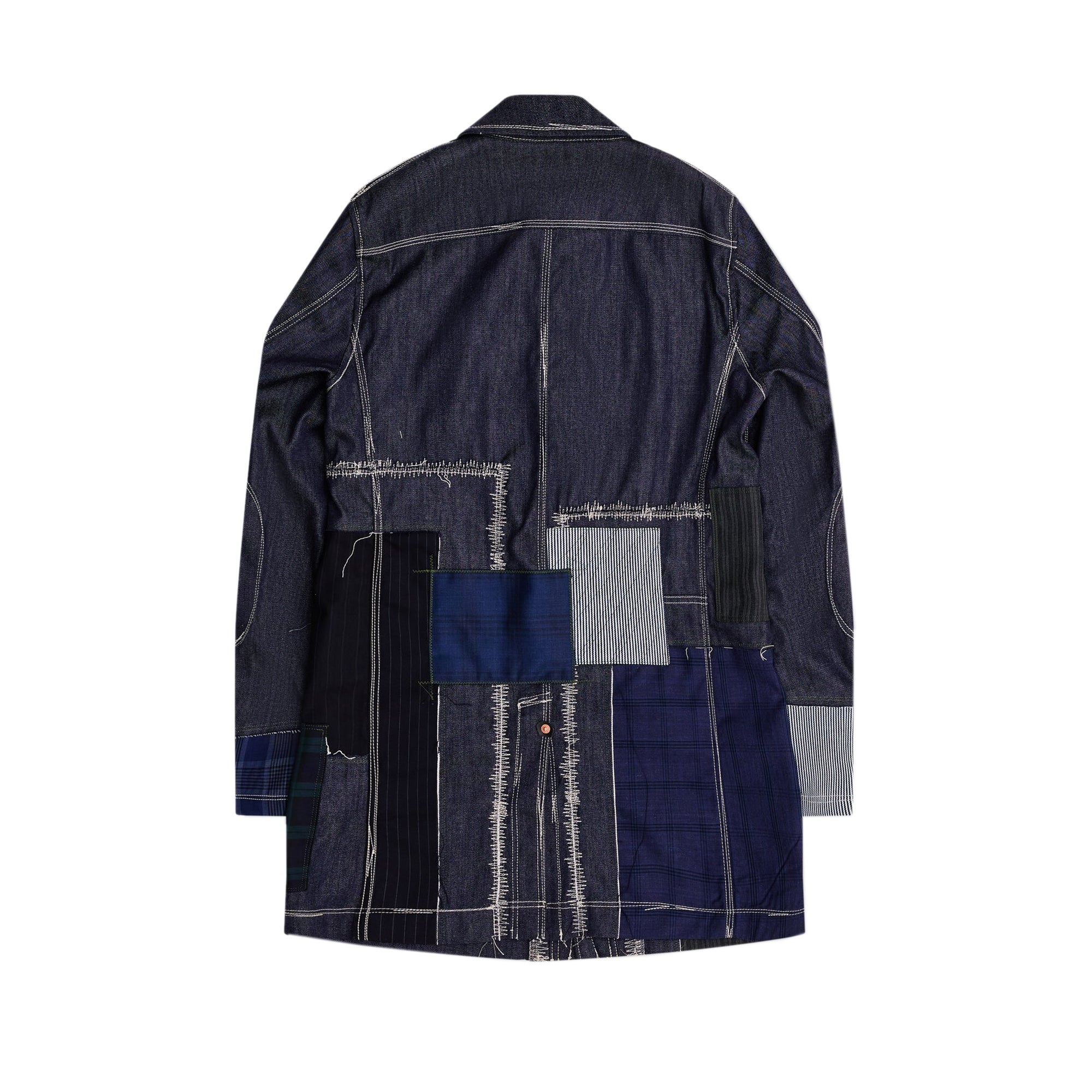 Junya Watanabe MAN x Levi's Mens Multi Fabric Long Jacket