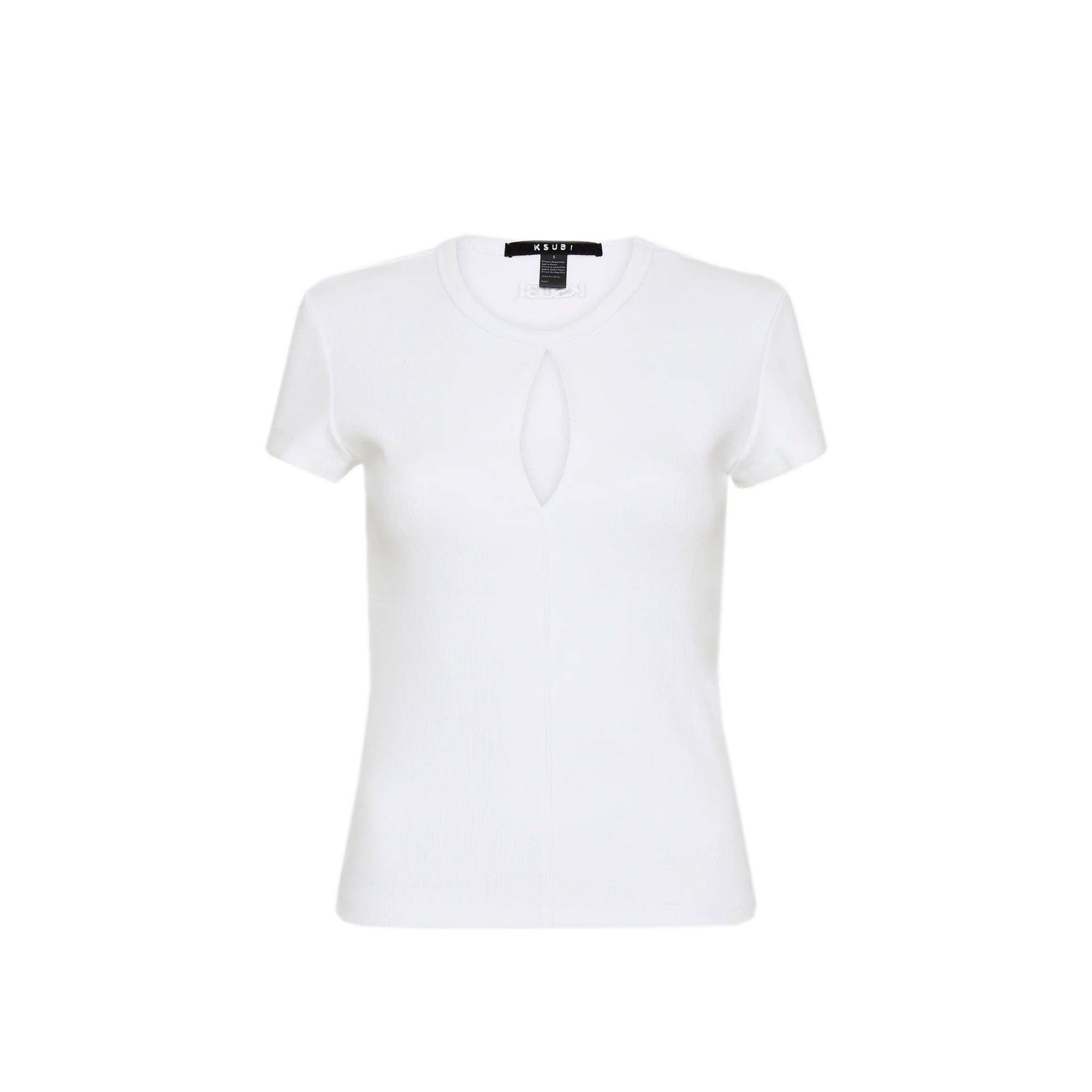 Ksubi Womens Kut Out SS Tee
