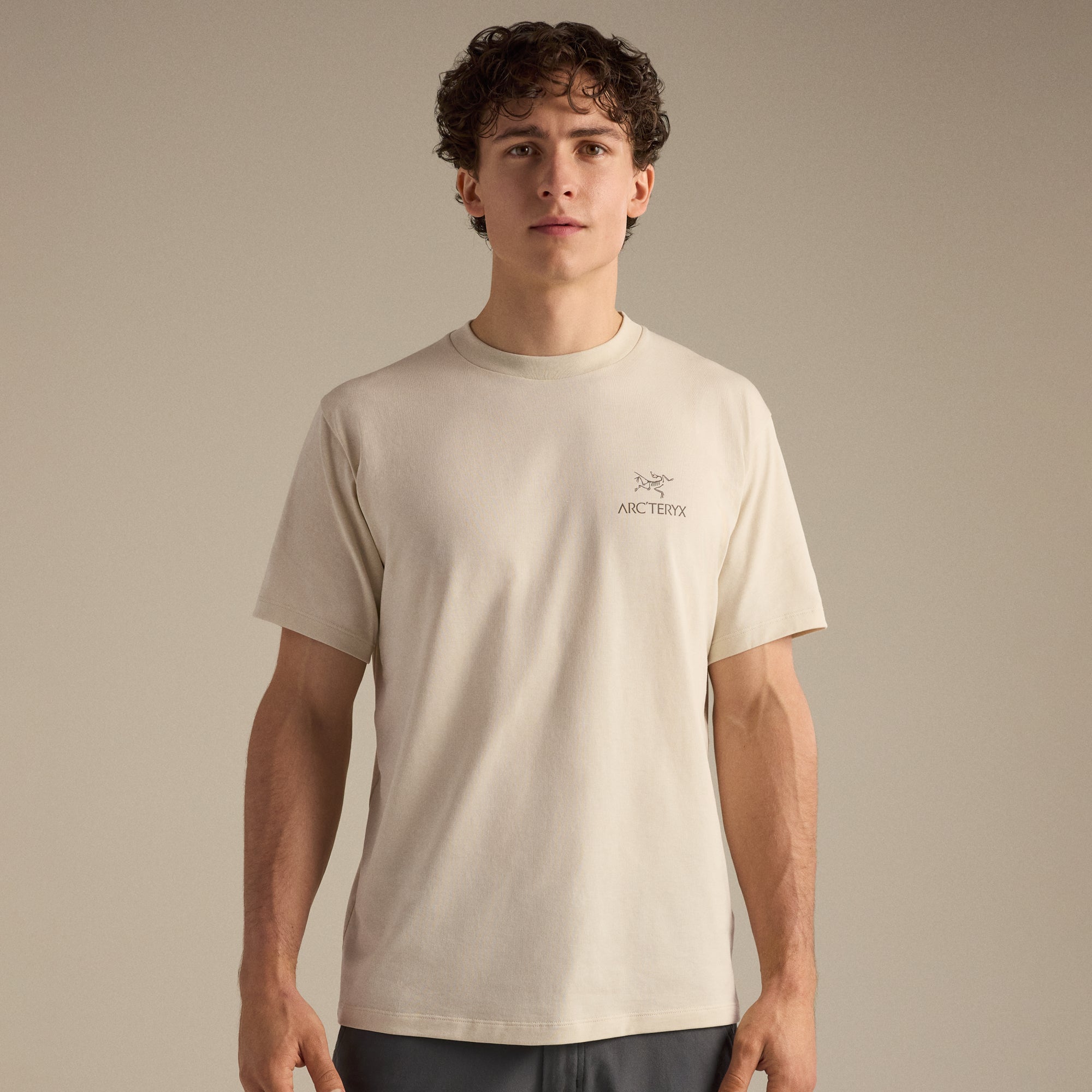 Arc'teryx Mens Kragg SL Cotton Bird Word Shortsleeve Tee
