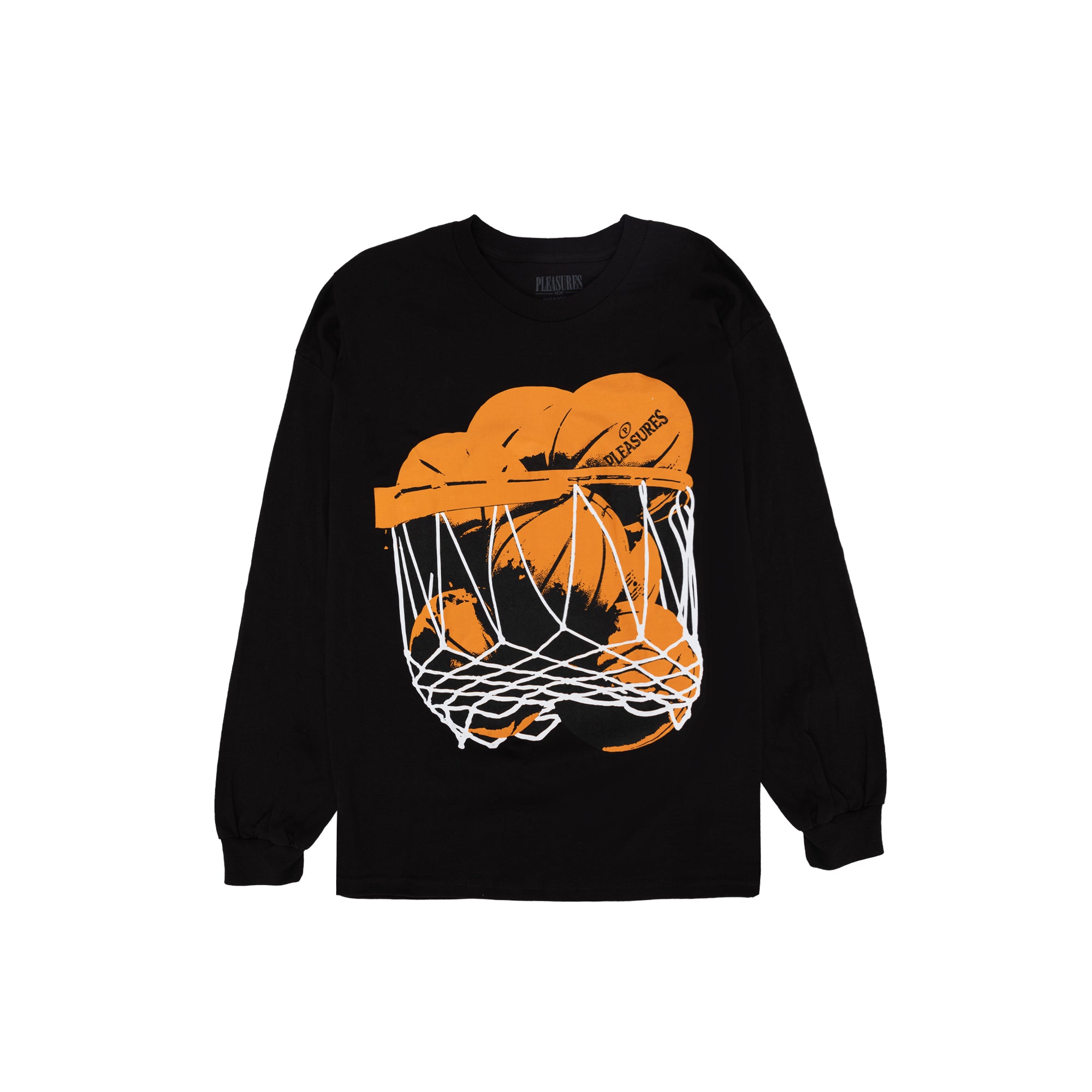 Pleasures Mens Hoops LS Tee