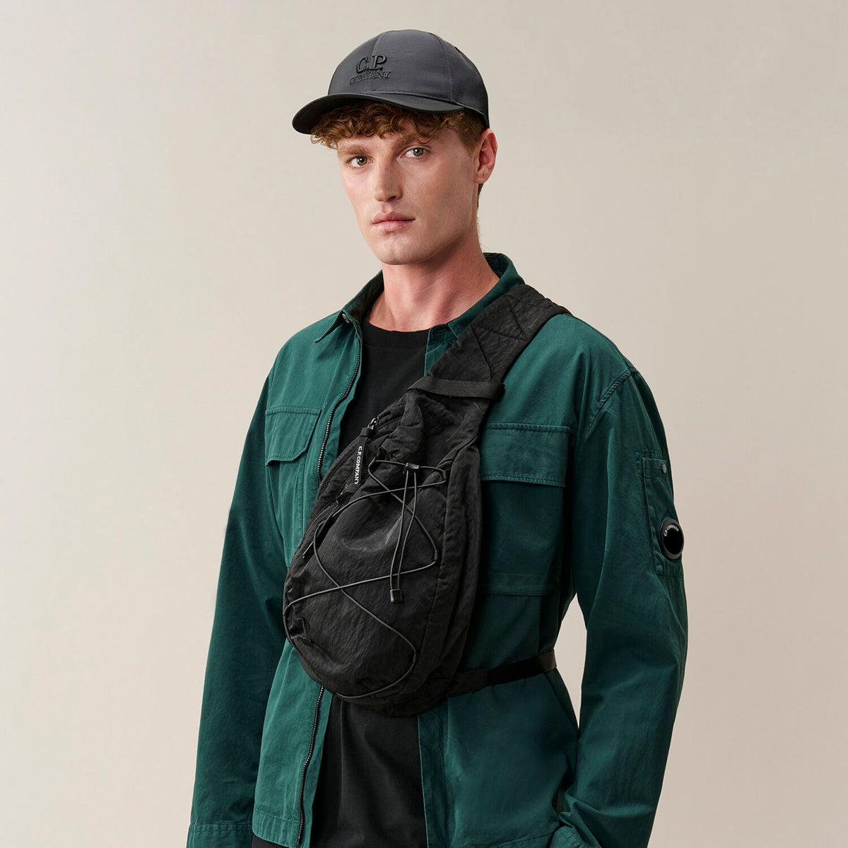 C.P. Company Nylon B Lens Crossbody Rucksack Bag