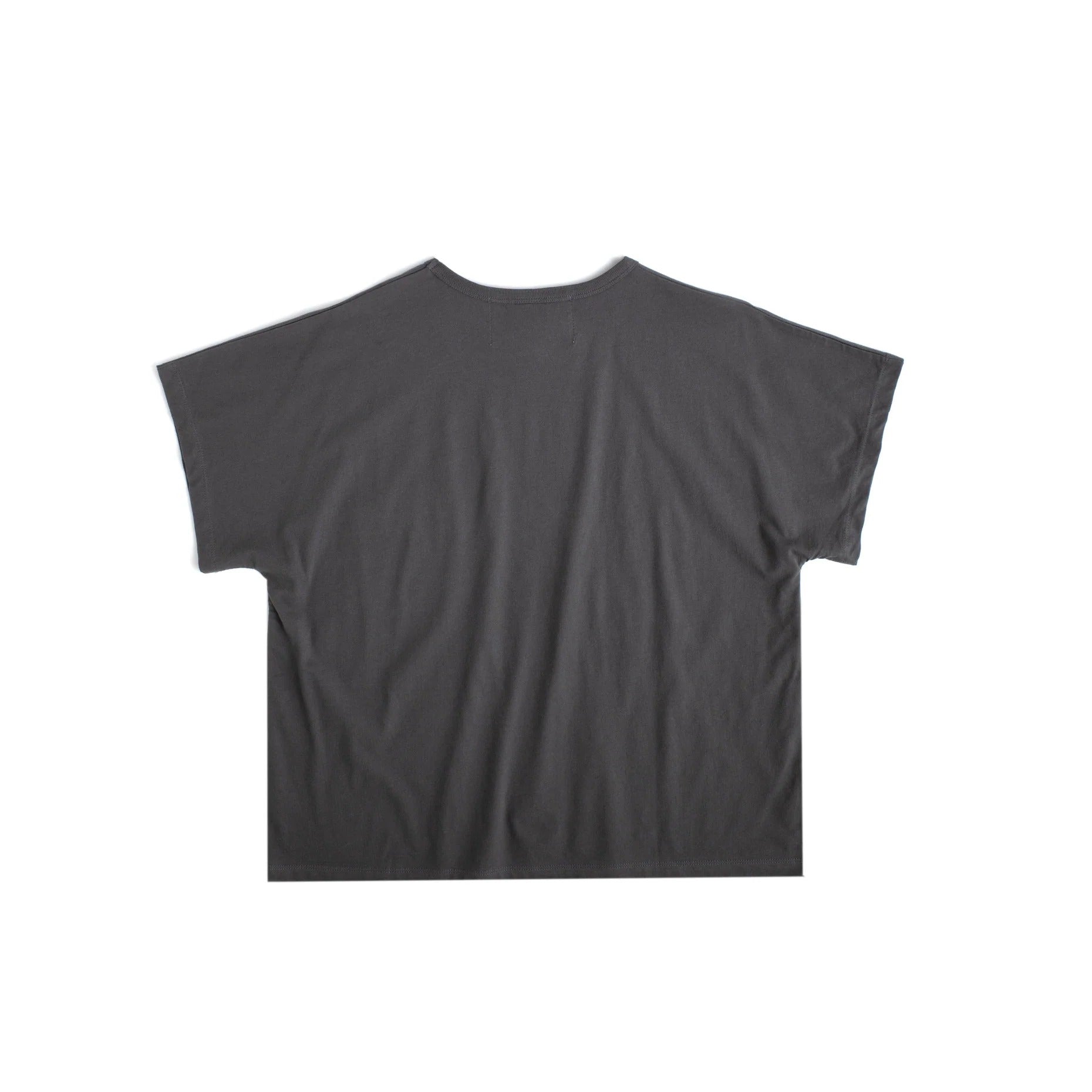 Grey t-shirt on a white background
