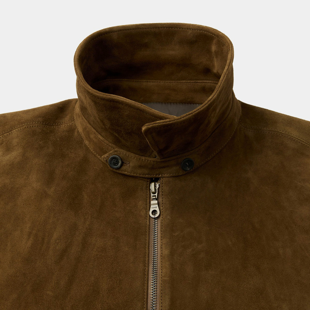 Coor Mens Goat Skin Swingtop Pleated Washed Jumper