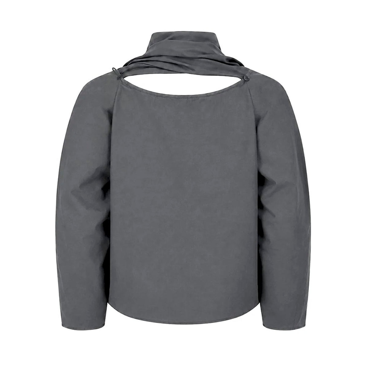 Amomento Womens Cotton Scarf Top