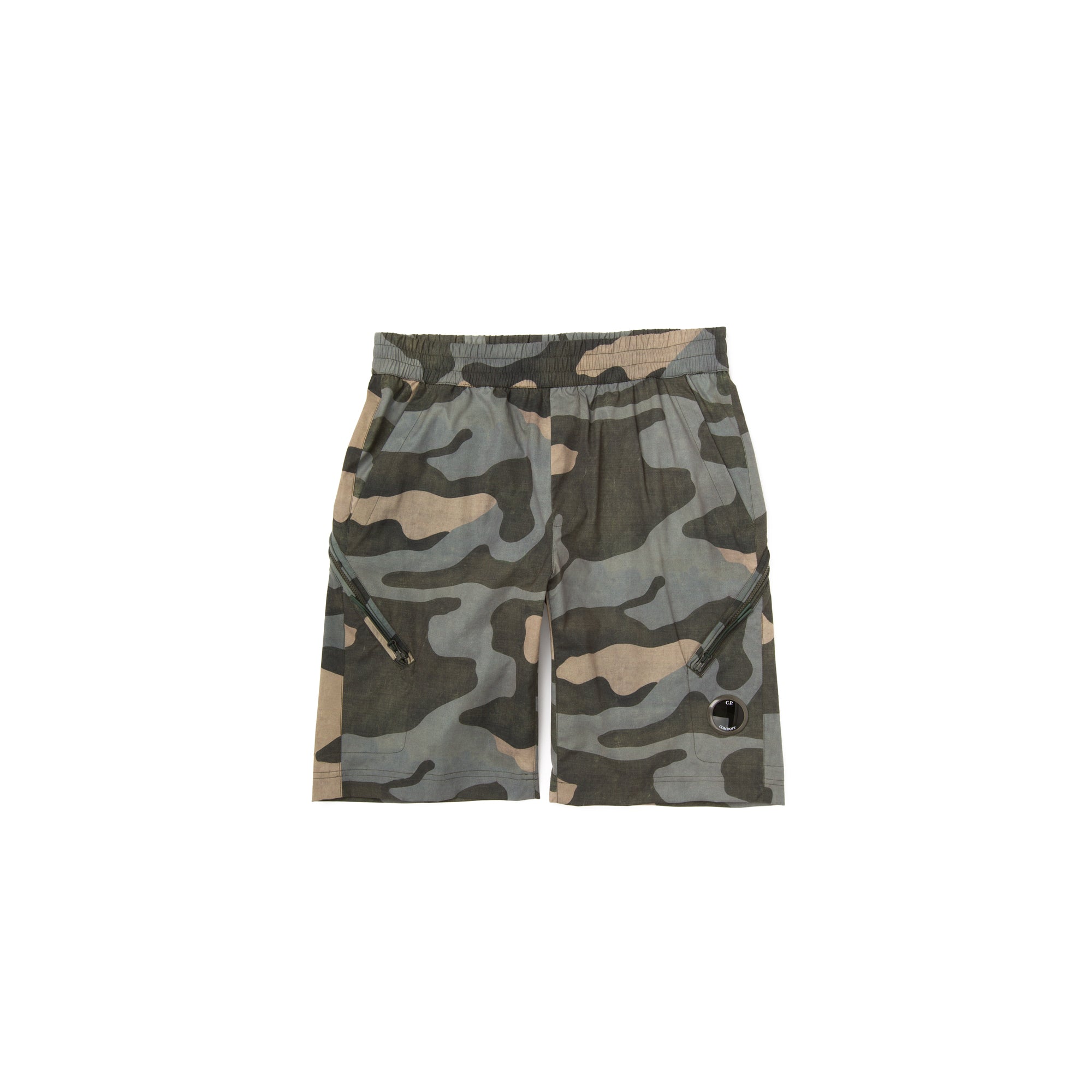 CP Company Mens Pro-tek Chrome Lens Pocket Shorts