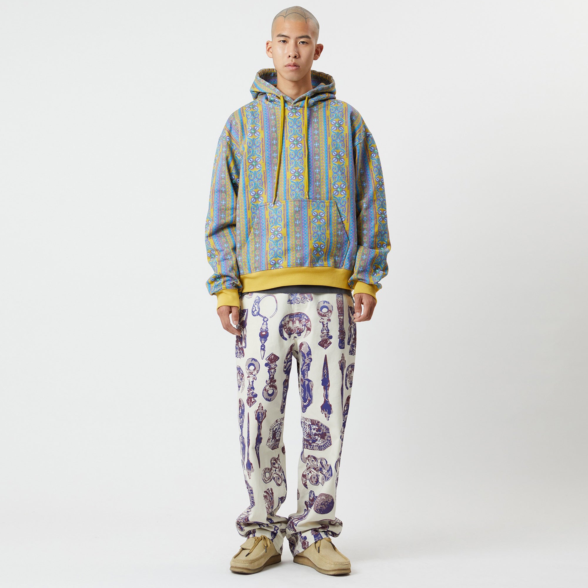LMC Mens Baroque Stripe Hoodie 'Multi'