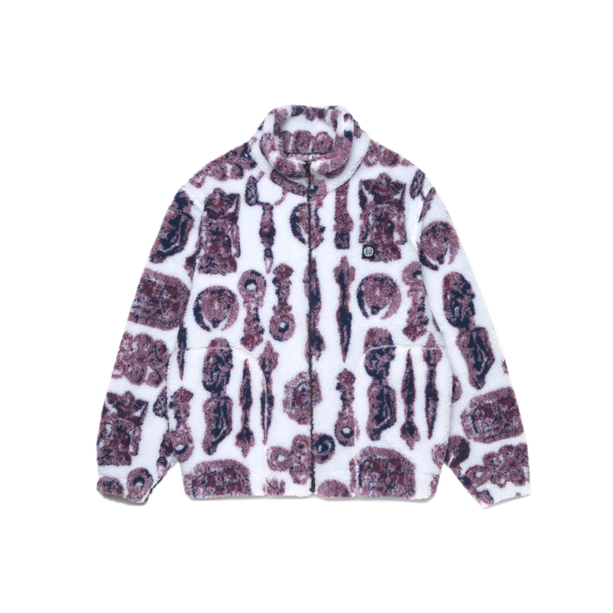 LMC Eco JQD Pattern Fleece Jacket 'Off White'