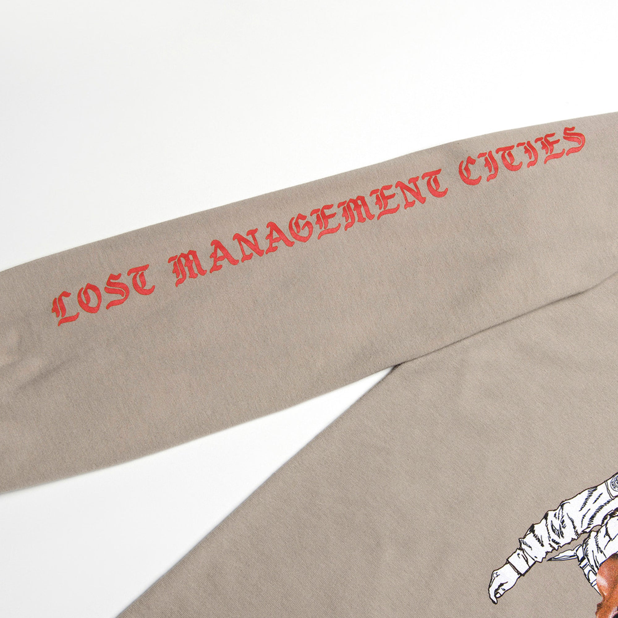 Lost Management Cities Mens Isolation Long Sleeve Tee