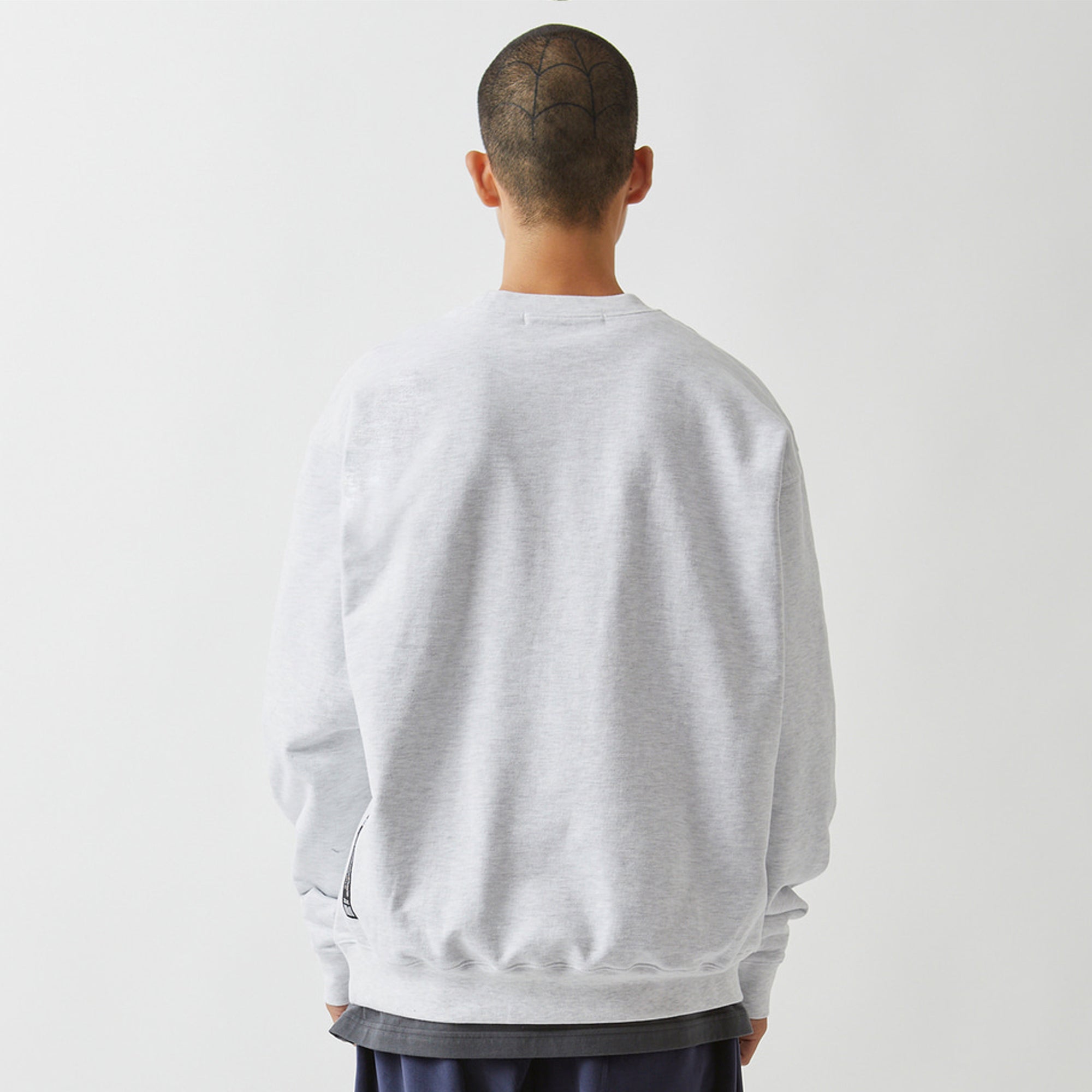 LMC Mens Bear Athletic Sweatshirt 'Light Heather Grey'
