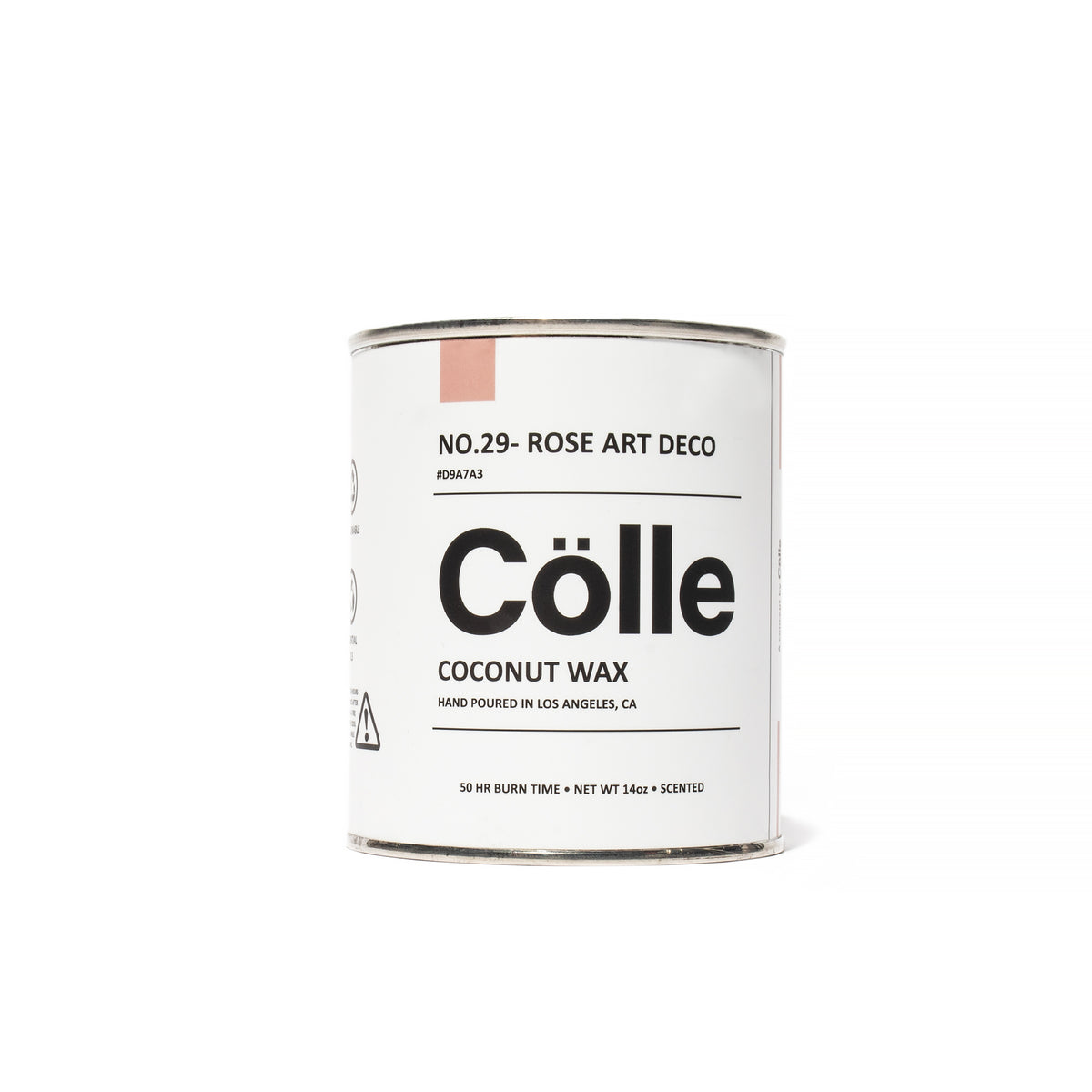 Colle No. 29 Rose Art Deco Candle