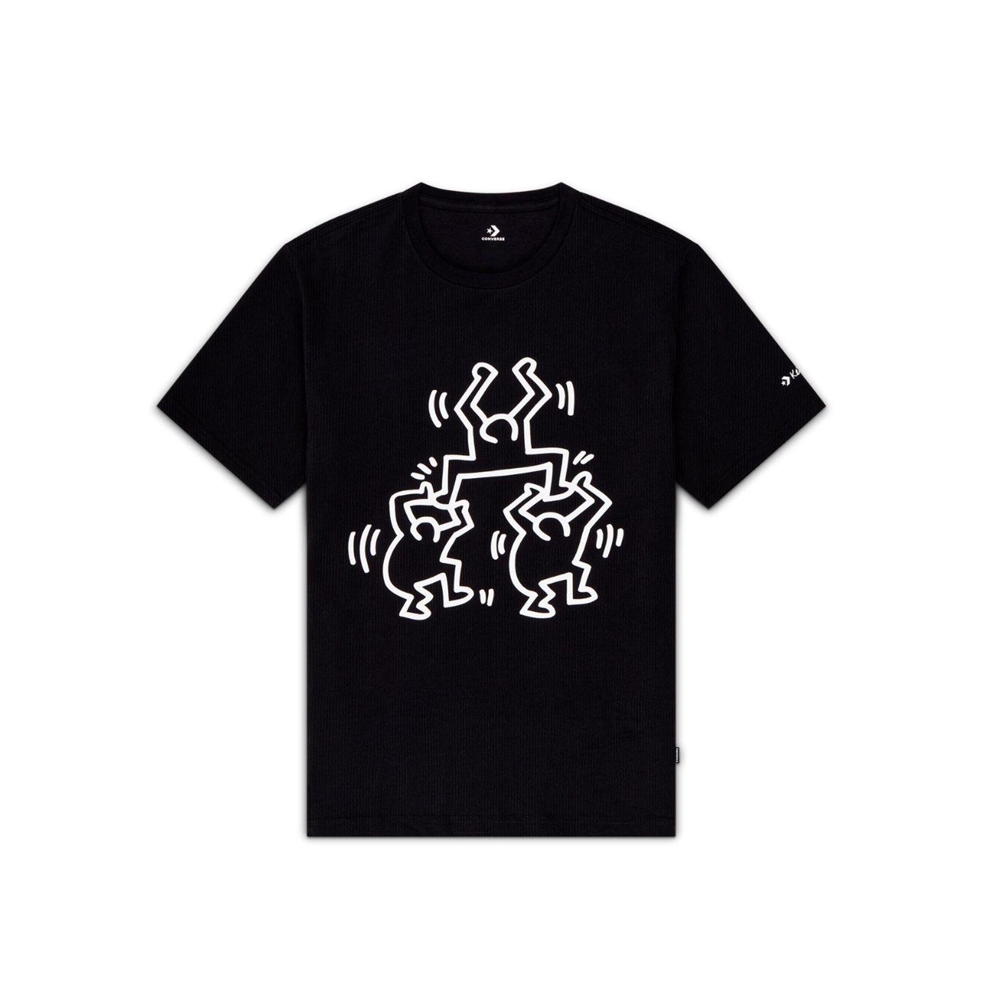 Converse Mens Haring Graphic Tee 'Black'