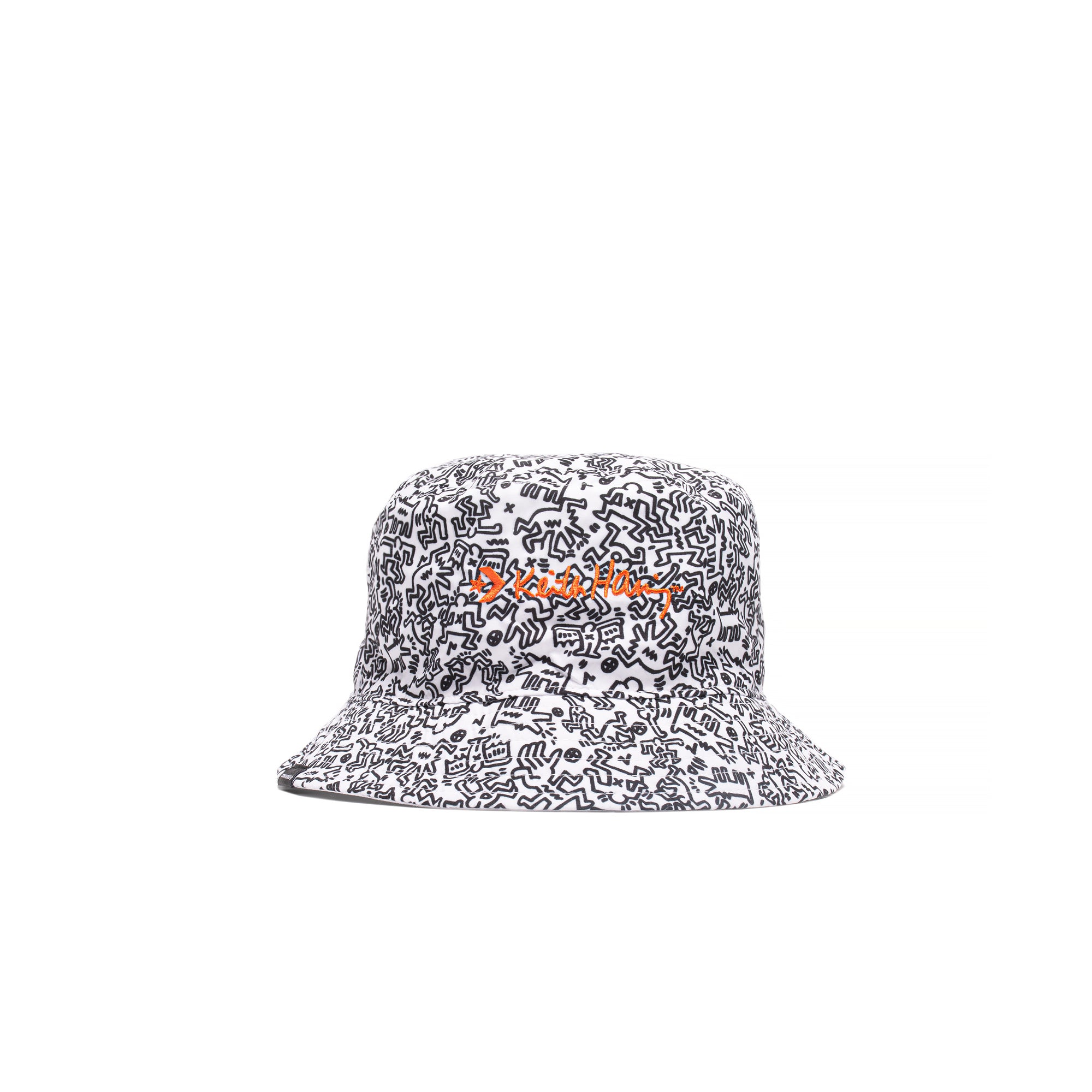 Converse Mens Haring Reversible Bucket Hat 'White'