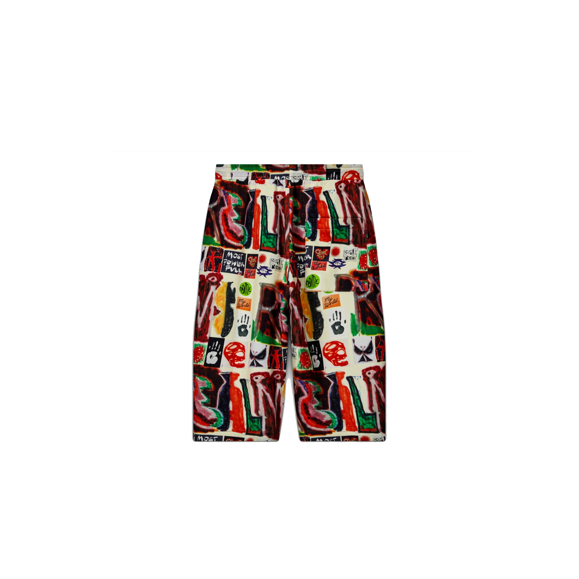 Converse x Come Tees Mens Realms and Realities Shorts 'Bone'