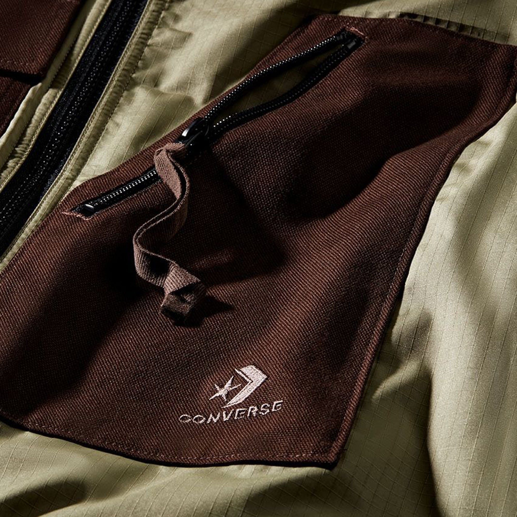 Converse x Patta Mens Utility Reversible Vest 'Java'