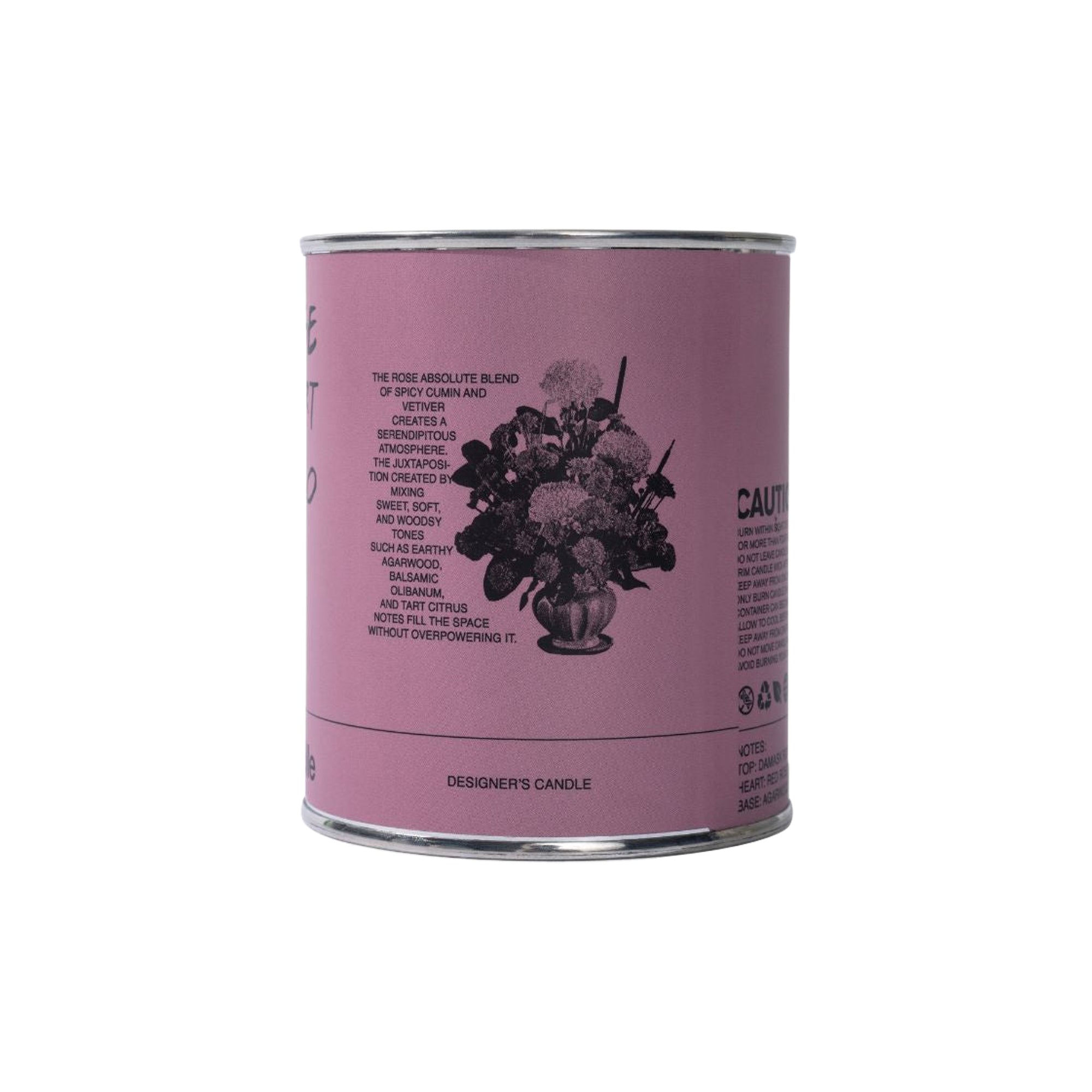 Colle Rose Art Deco Candle