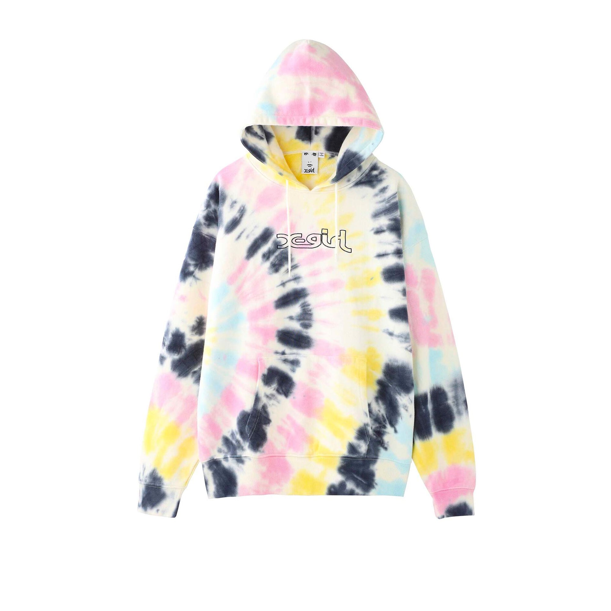 X Girl Womens Tie-Die Sweat Hoodie