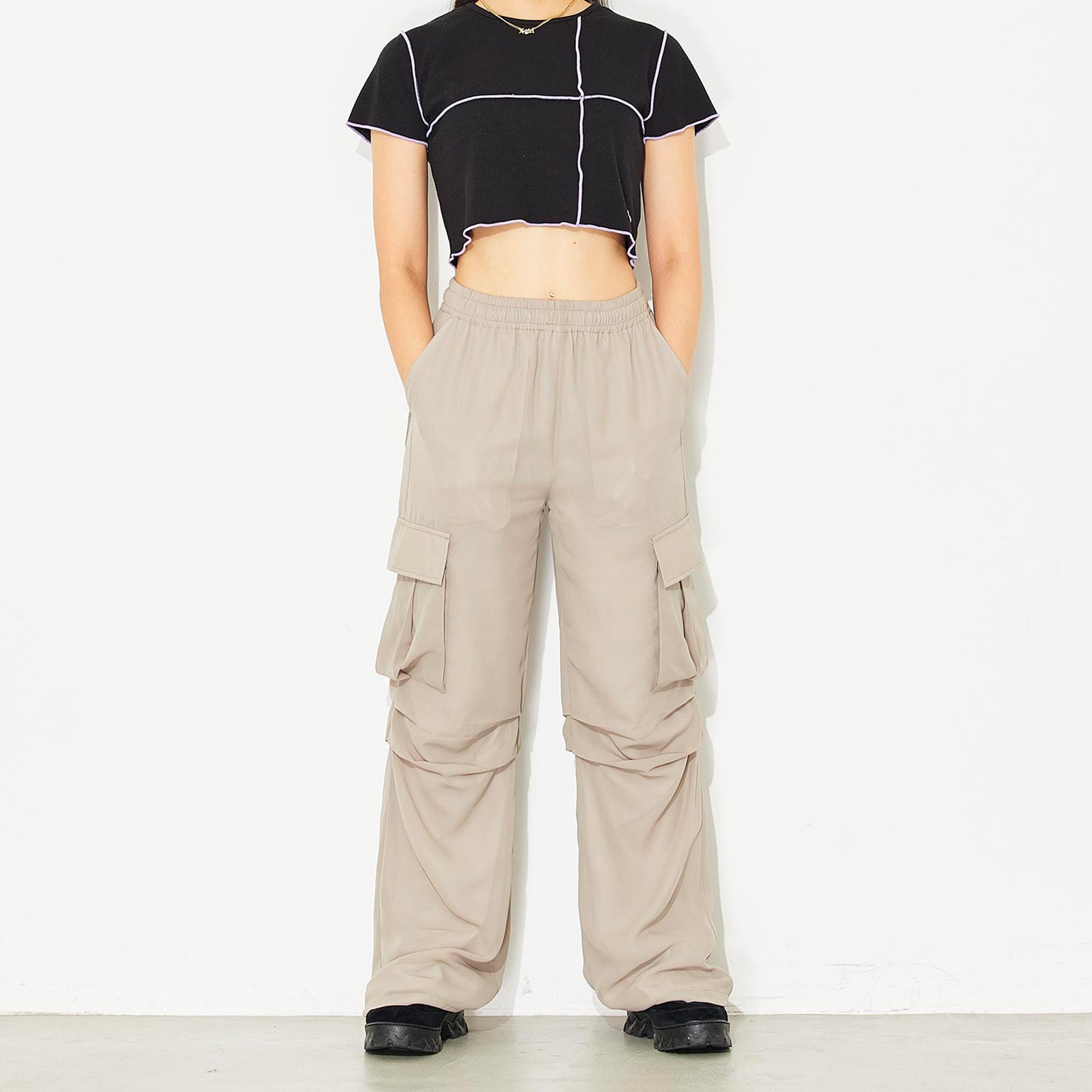 X Girl Womens Chiffon Work Pant