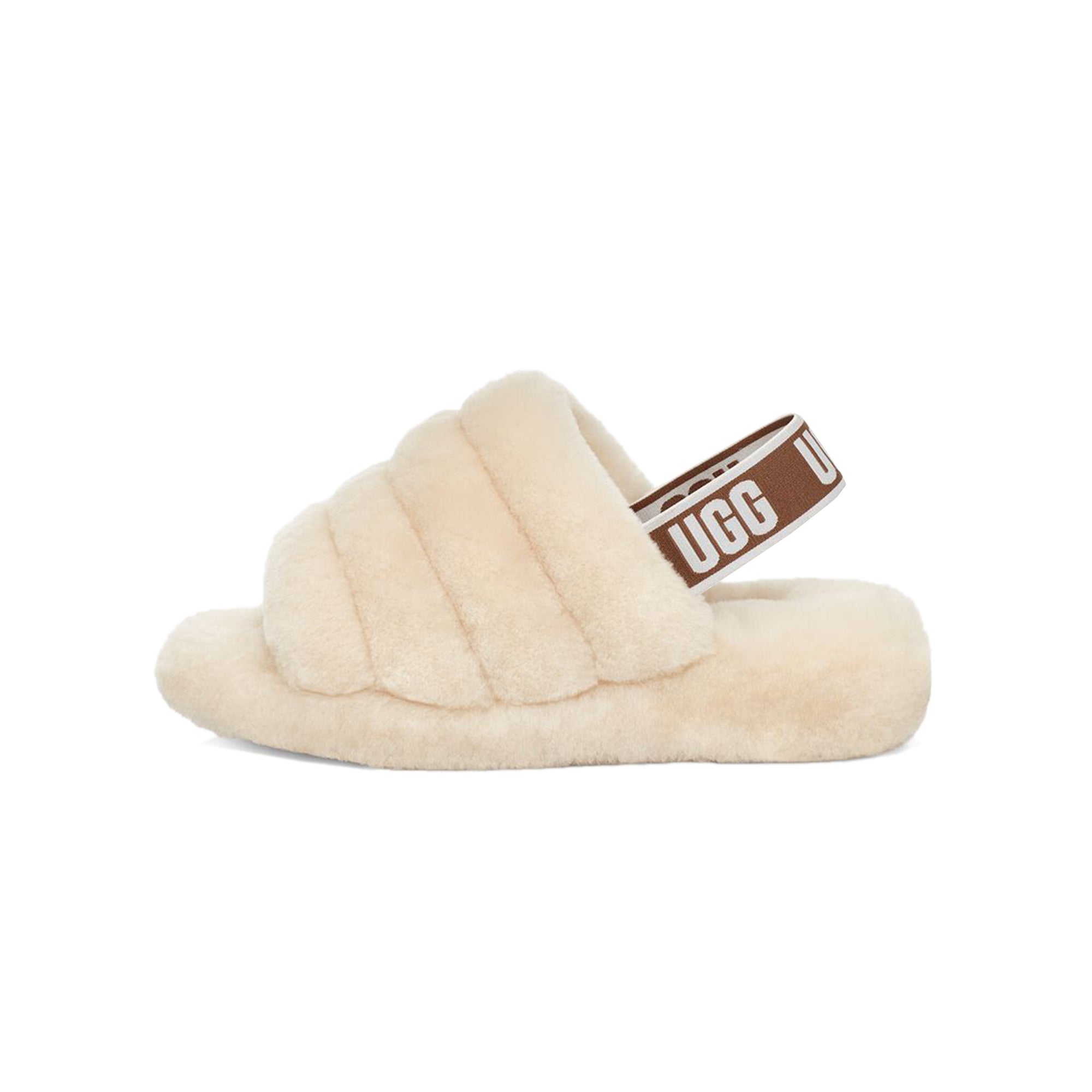 Ugg Womens Yeah Fluff Slide 'Natural'