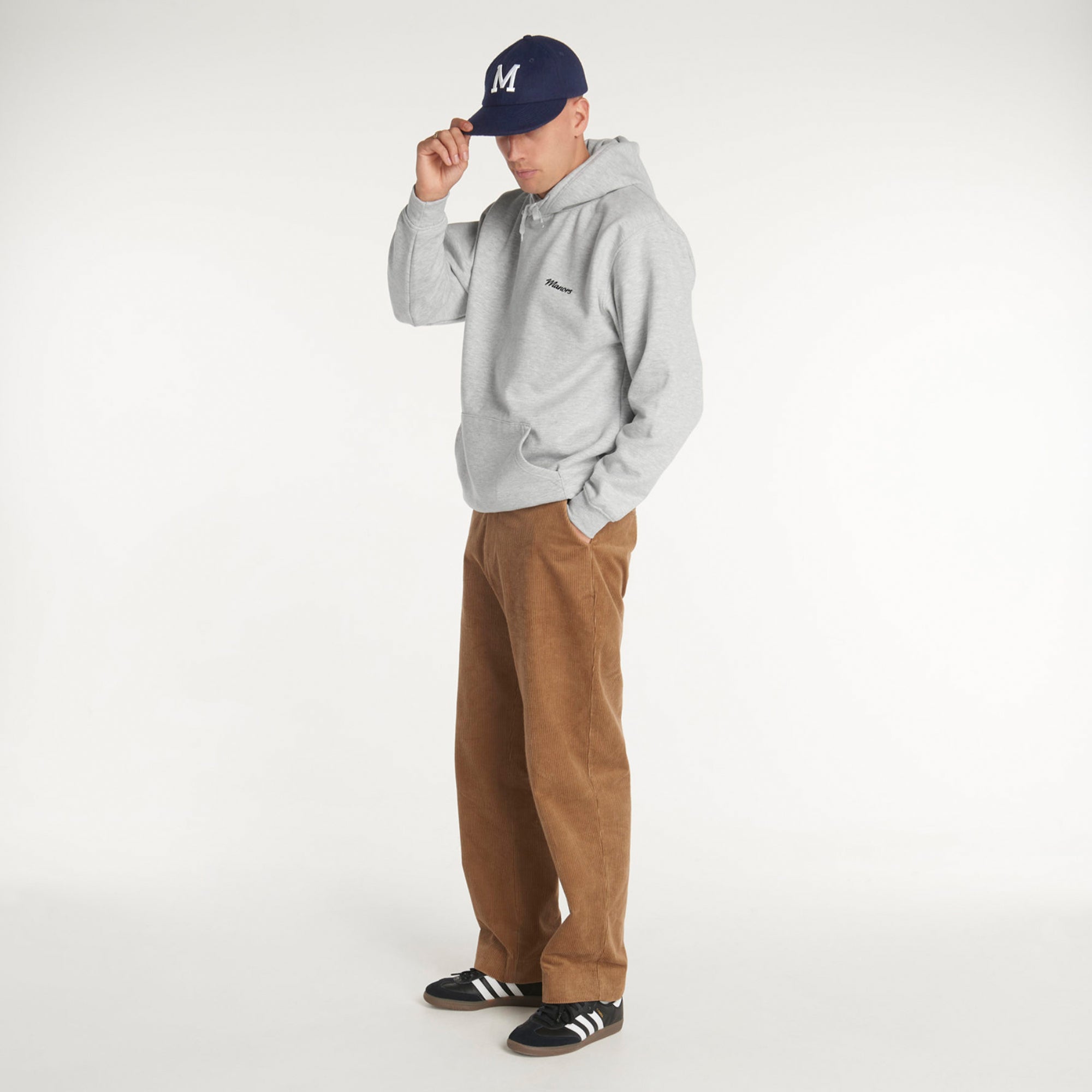 Manors Mens Hoodie 'Grey'