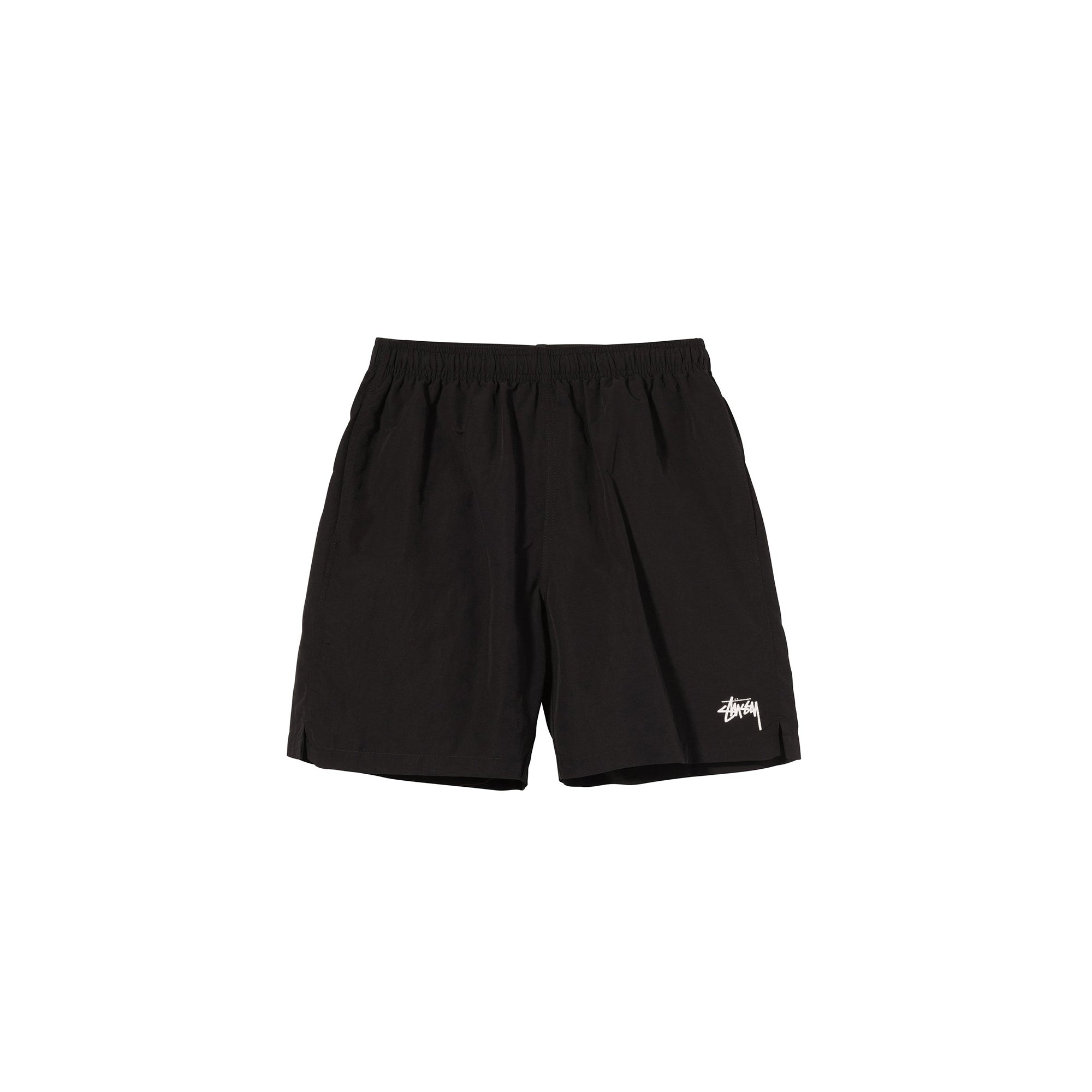 Stussy Mens Black Stock Water Short