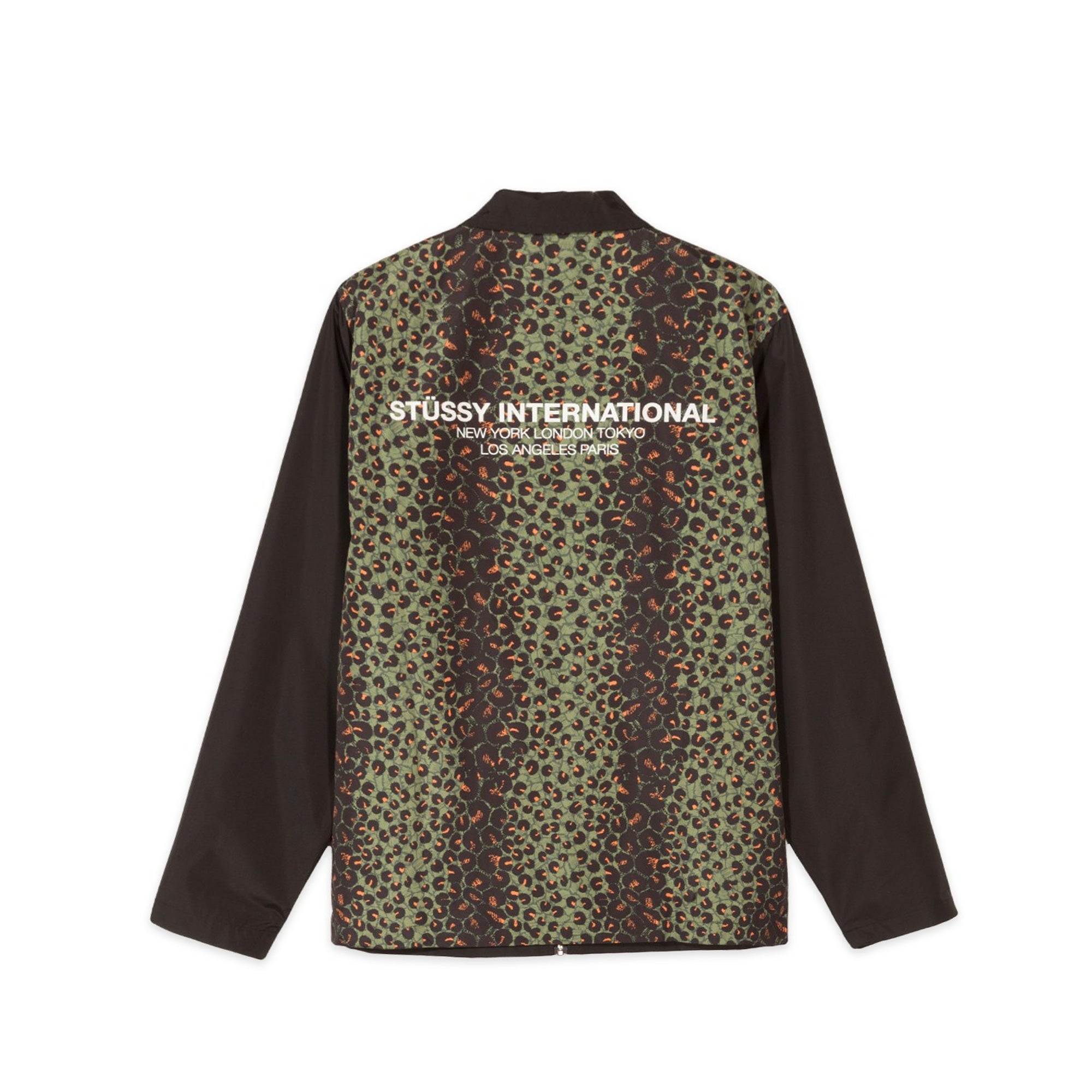 Stussy Leopard Panel Jacket [115450]