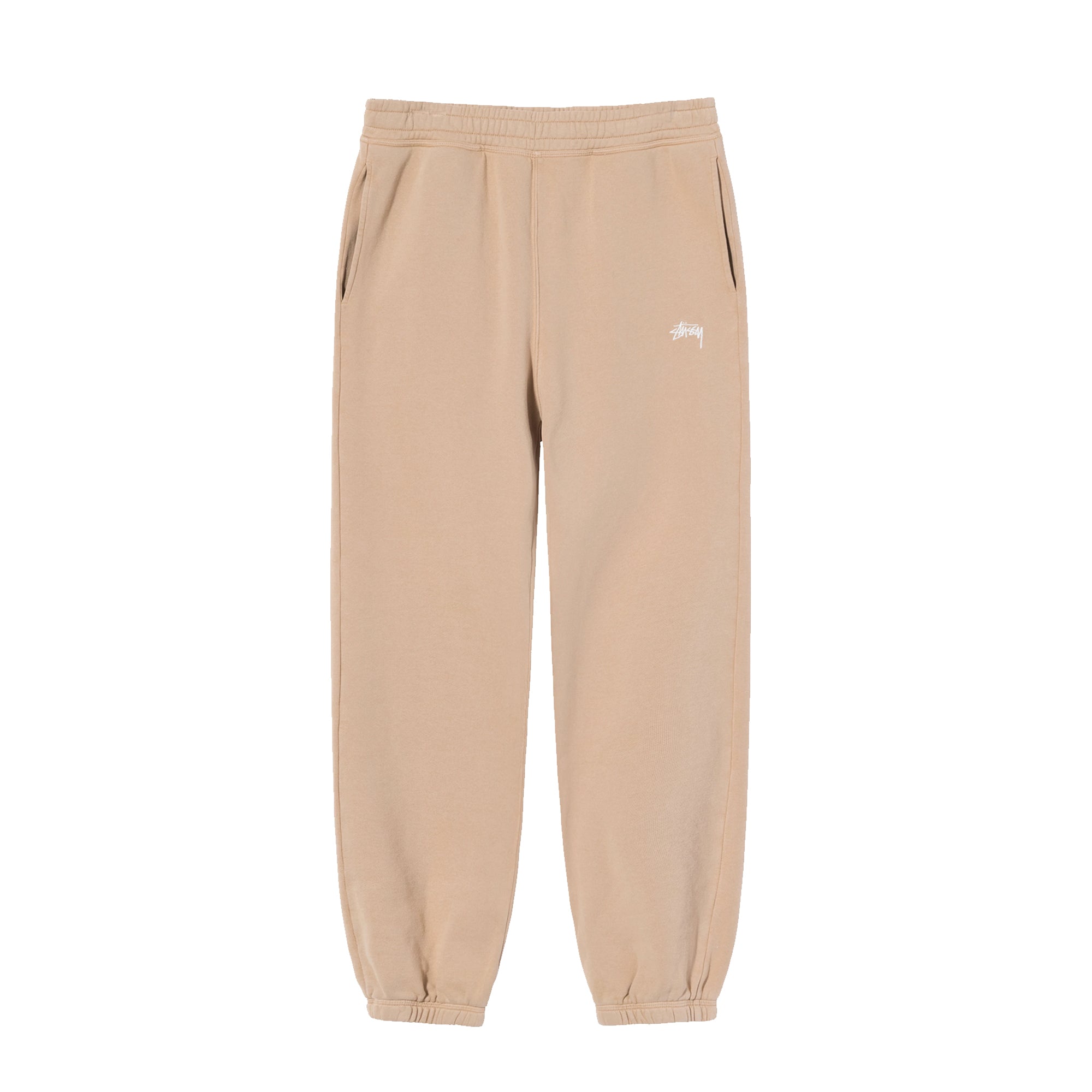 Stussy Mens Stock Logo Pant 'Beige'