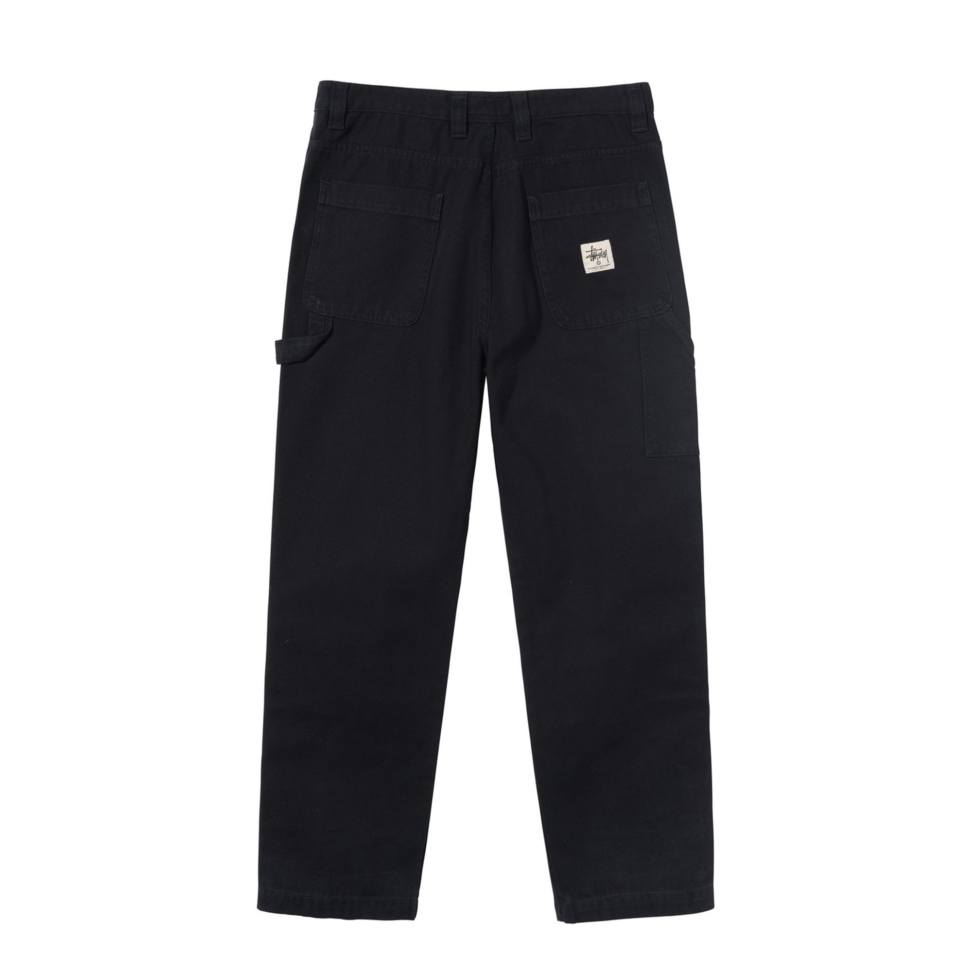 Stussy Mens Canvas Work Pant 'Black'